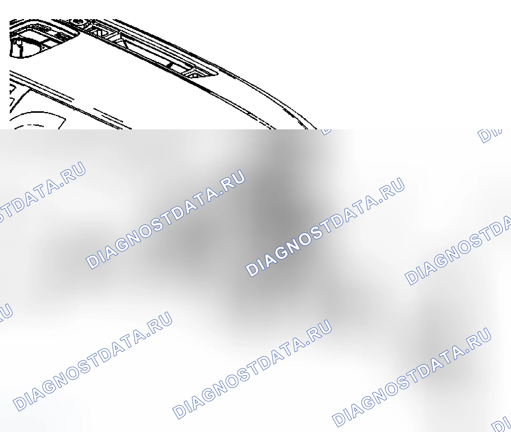 Рис. 16: Замена воздуховыпускного отверстия бокового окна. Cadillac DTS I