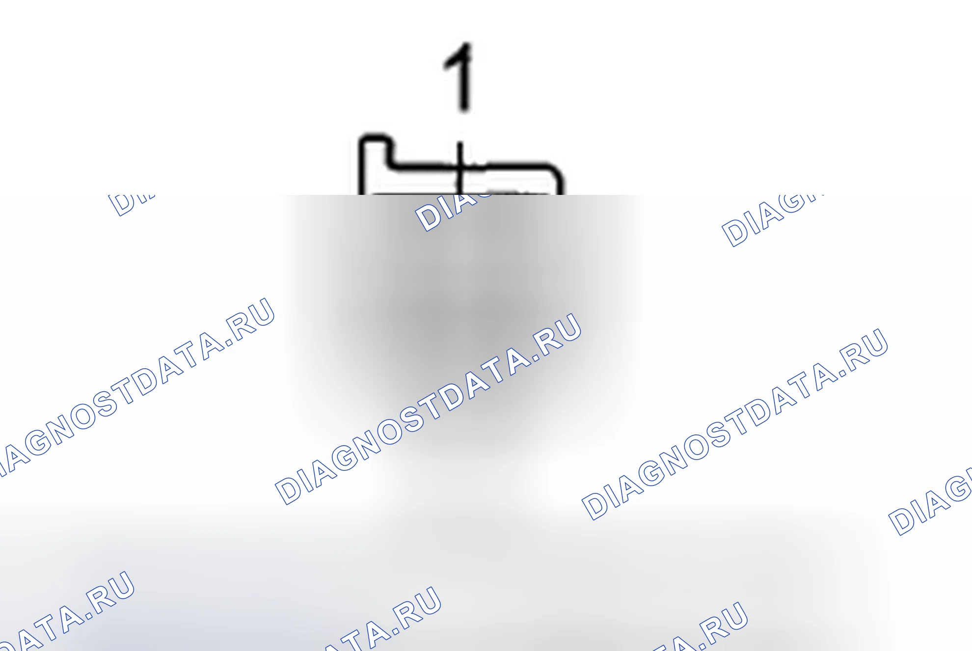 Рис. 53: РАЗЪЕМ ПРИЕМНИКА XM B (2P). Acura TSX II