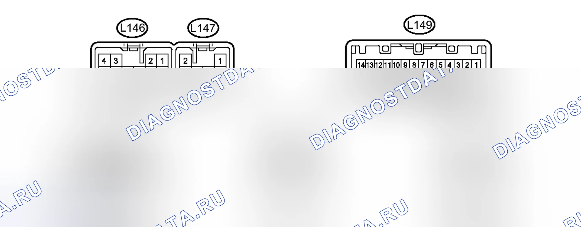 Рис. 56: КЛЕММЫ ЭБУ. Toyota Prius III рестайлинг