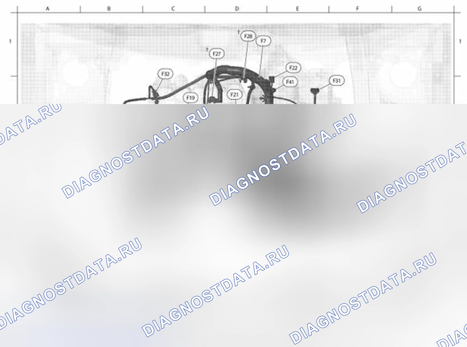 Рис. 33: ЖГУТ УПРАВЛЕНИЯ ДВИГАТЕЛЕМ (QR25DE). Nissan Sentra B16 рестайлинг