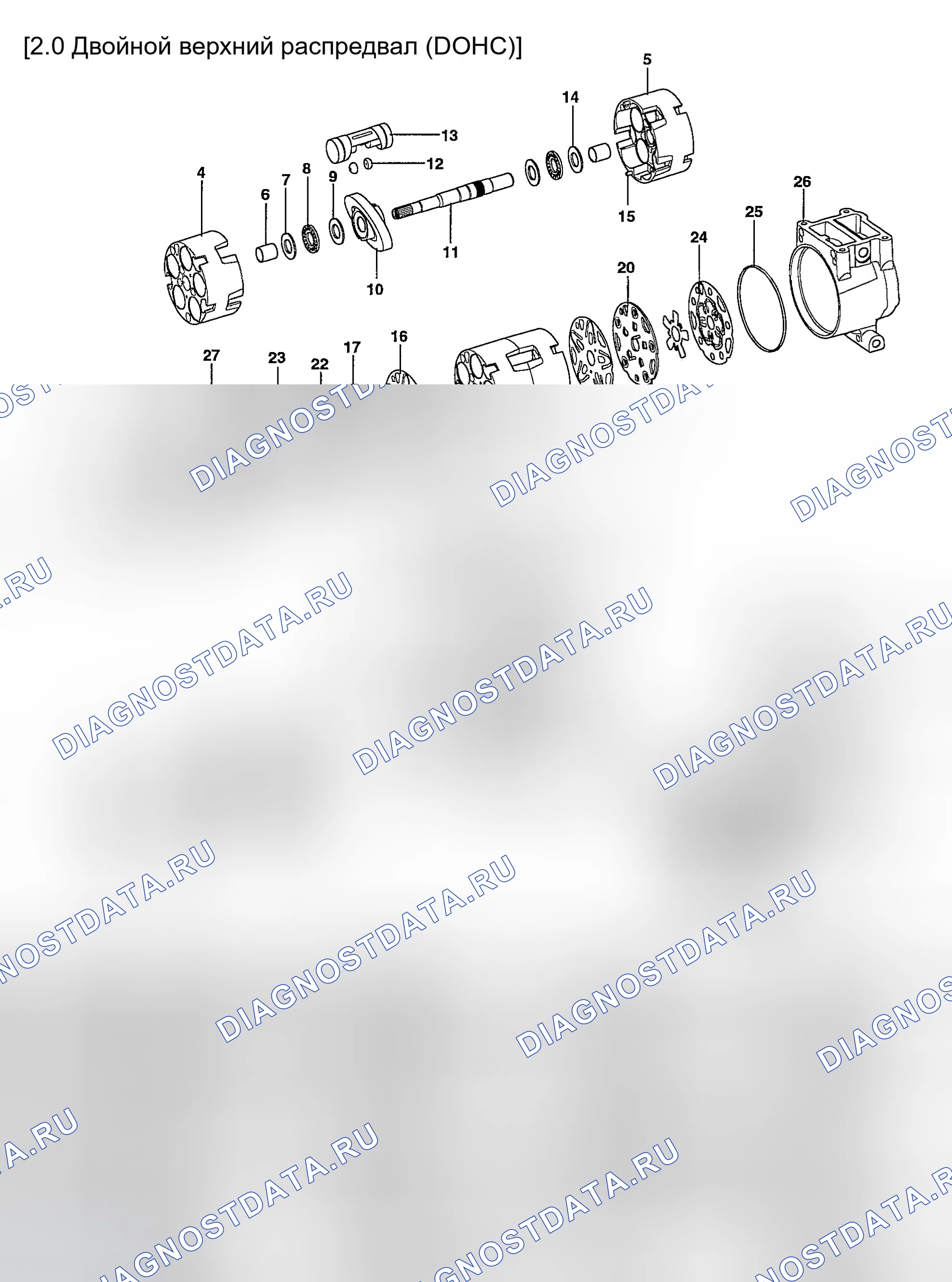 Рис. 4: КОМПОНЕНТЫ. Hyundai Tiburon II