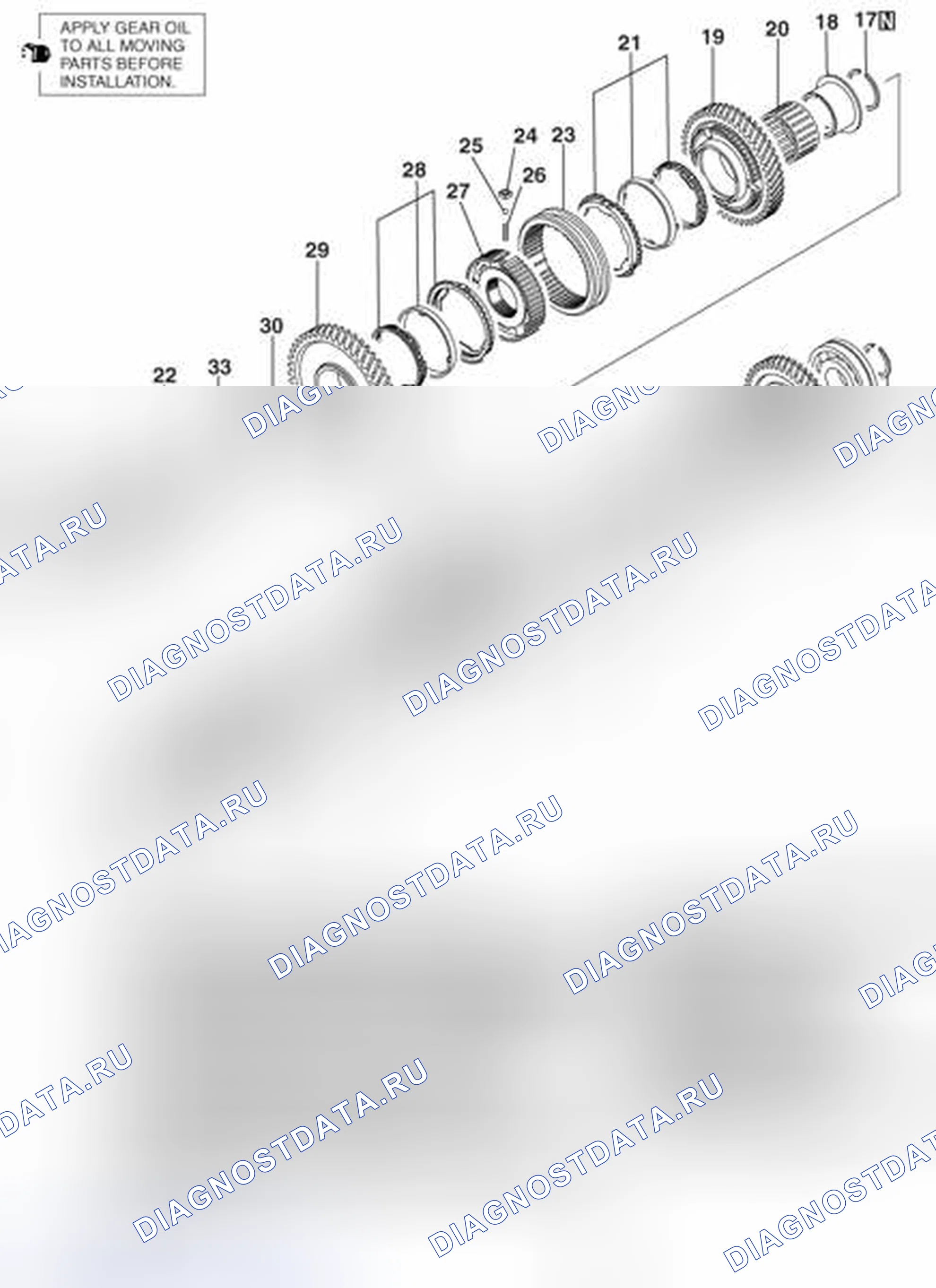 Рис. 92: РАЗБОРКА И СБОРКА. Mazda MPV III