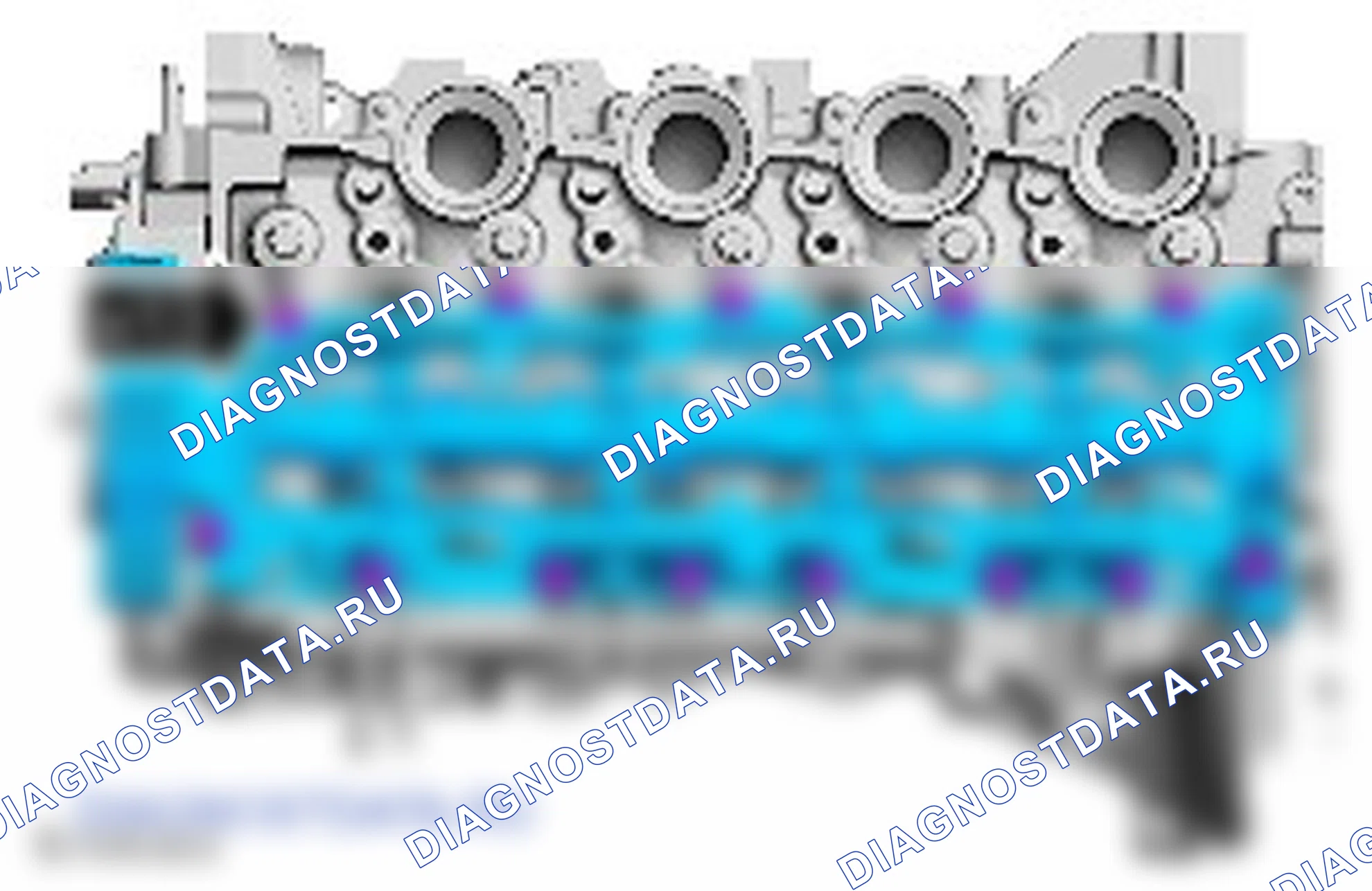 Разборка двигателя. Ford Kuga I