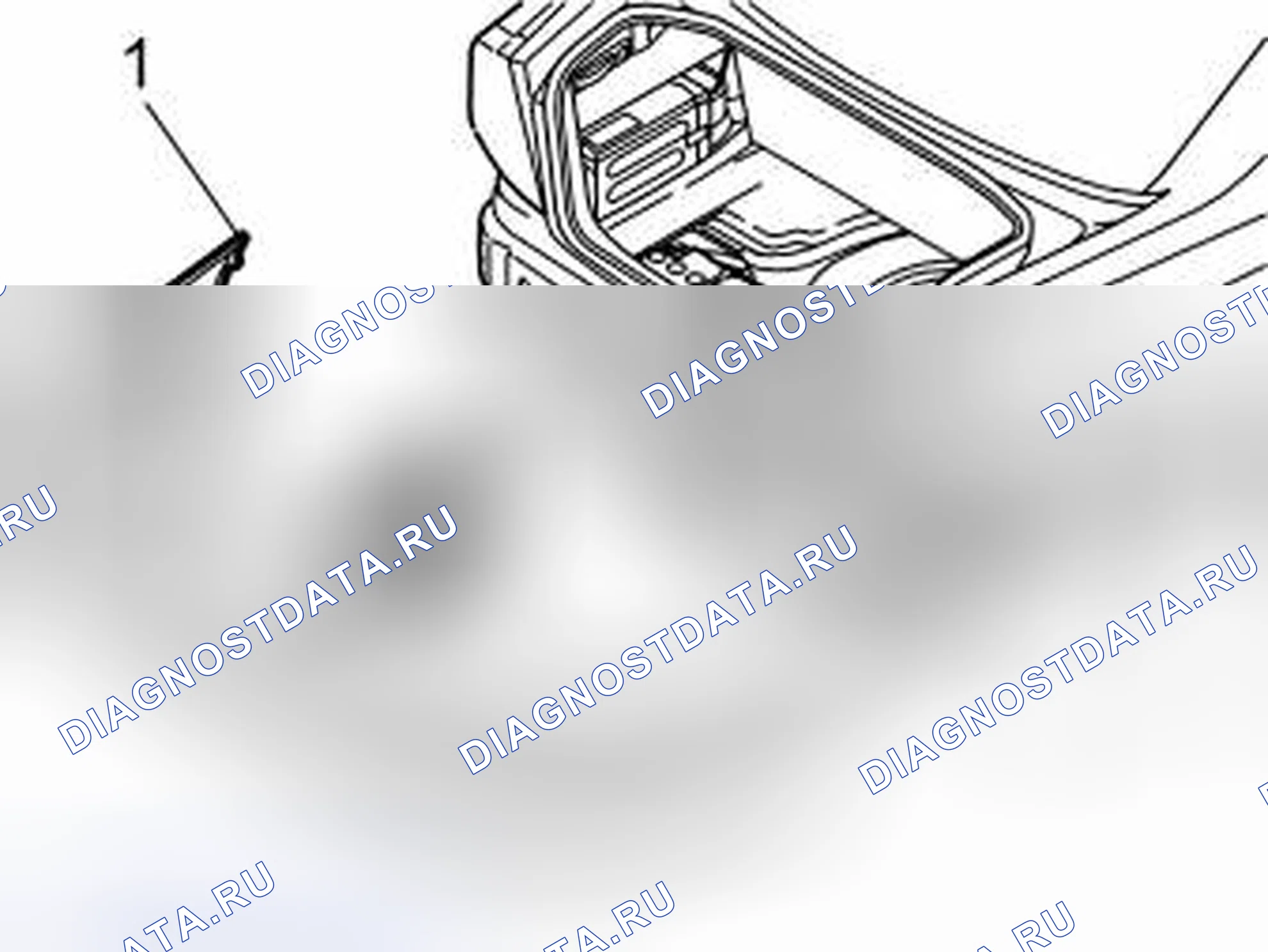 Рис. 54: Установка бампера. Volvo S80 I рестайлинг