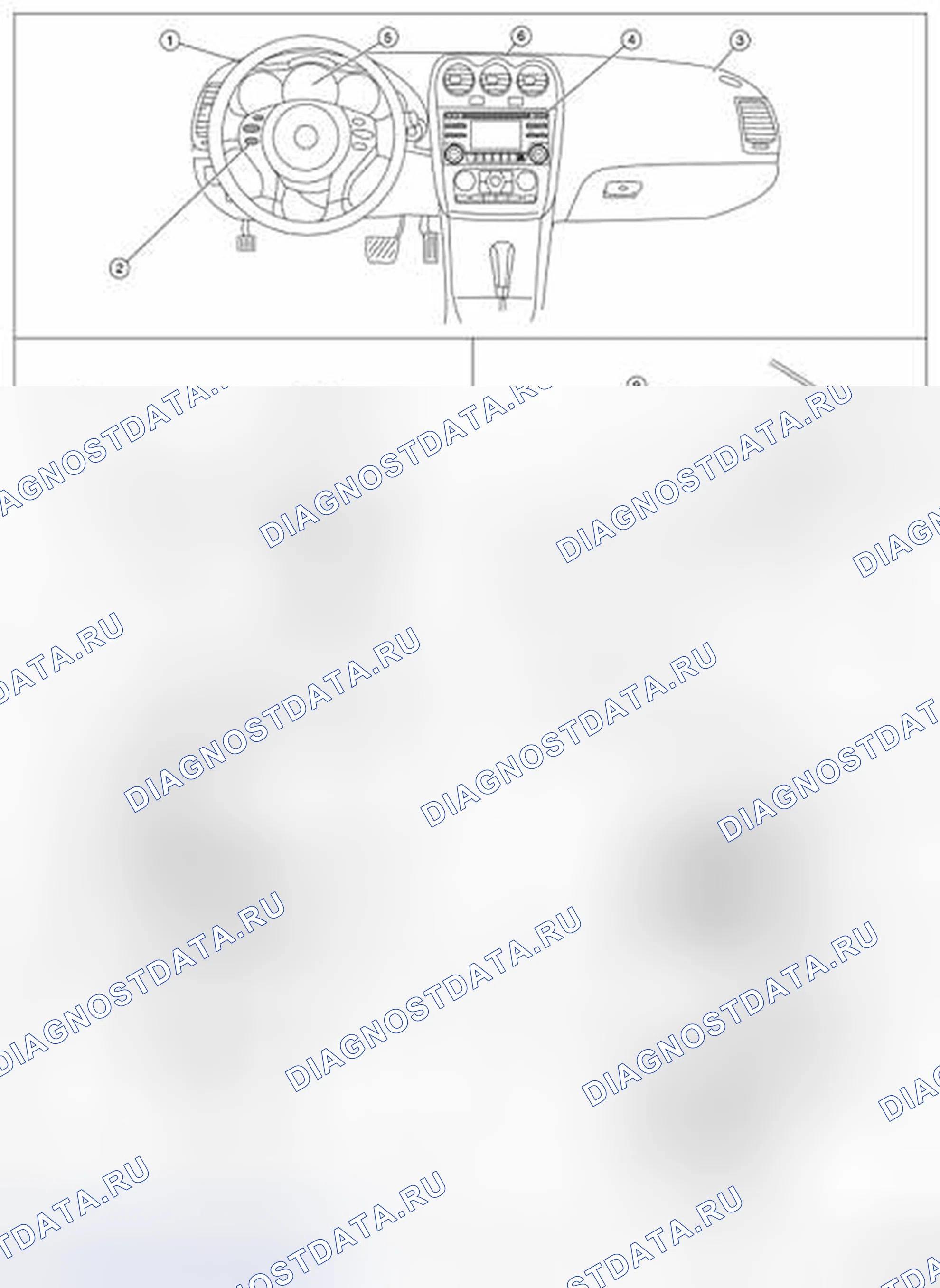 Рис. 417: Расположение компонентов. Nissan Altima L33