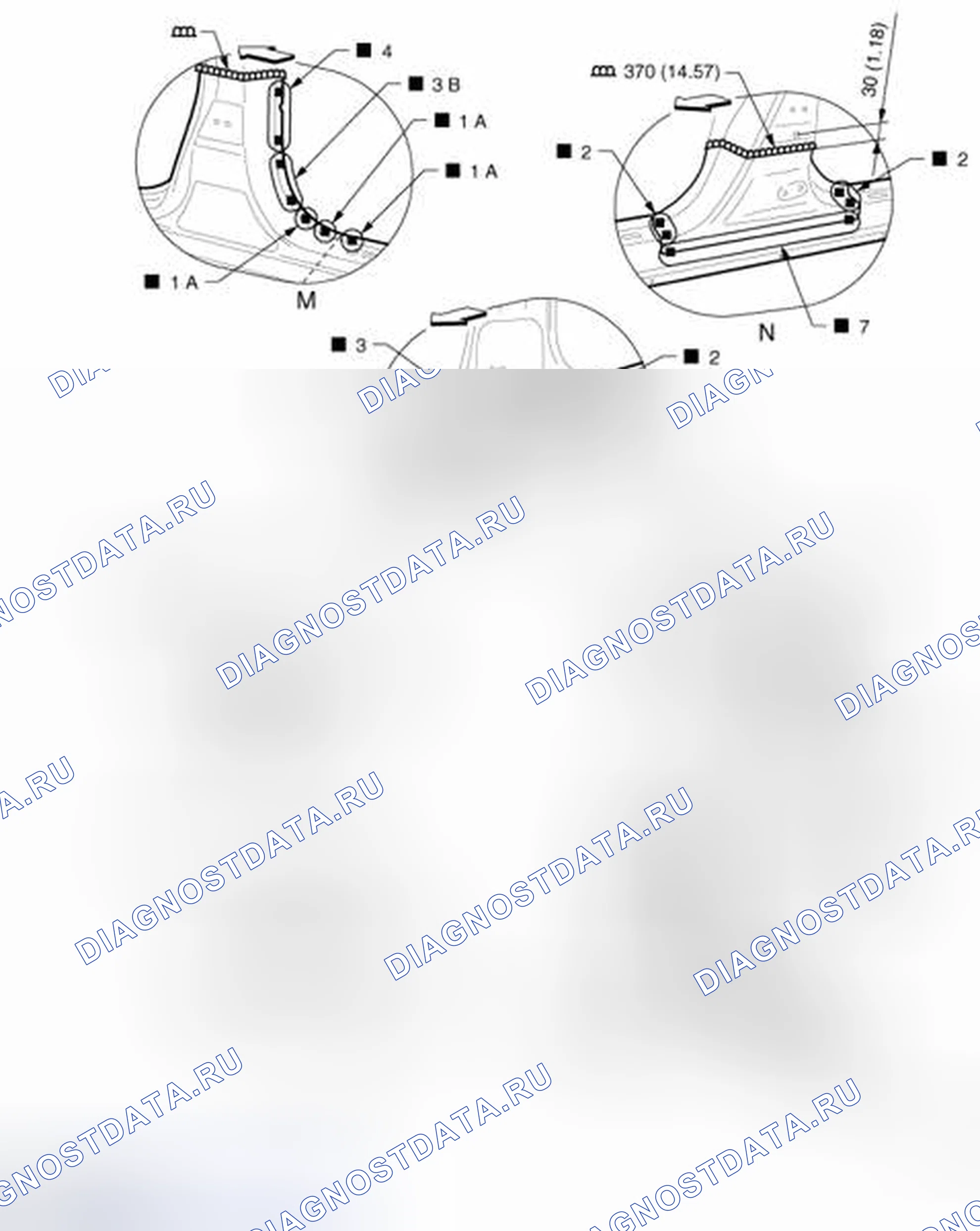 Рис. 275. Nissan Murano Z51 рестайлинг 2