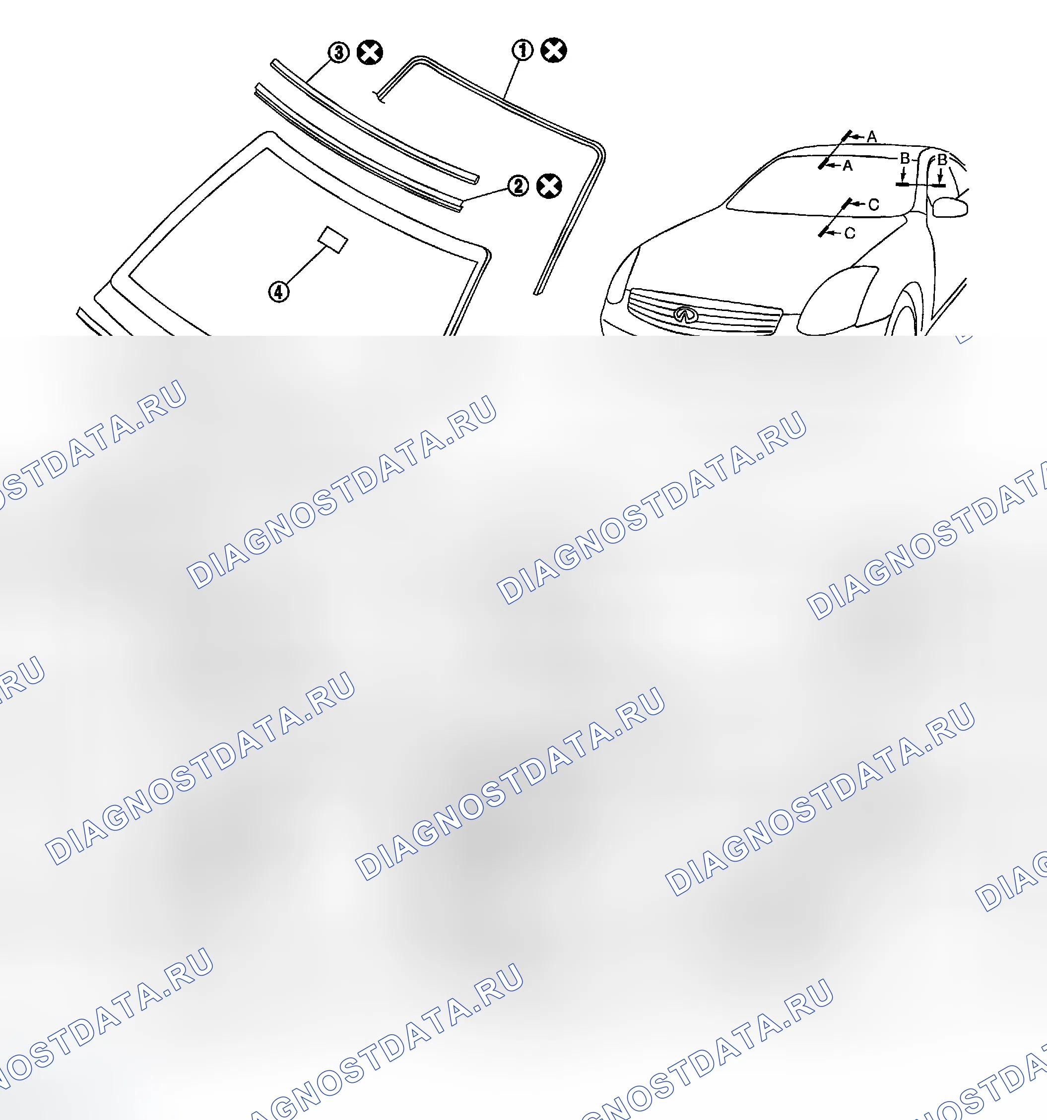 Рис. 54: Демонтаж и монтаж. Infiniti G35 III