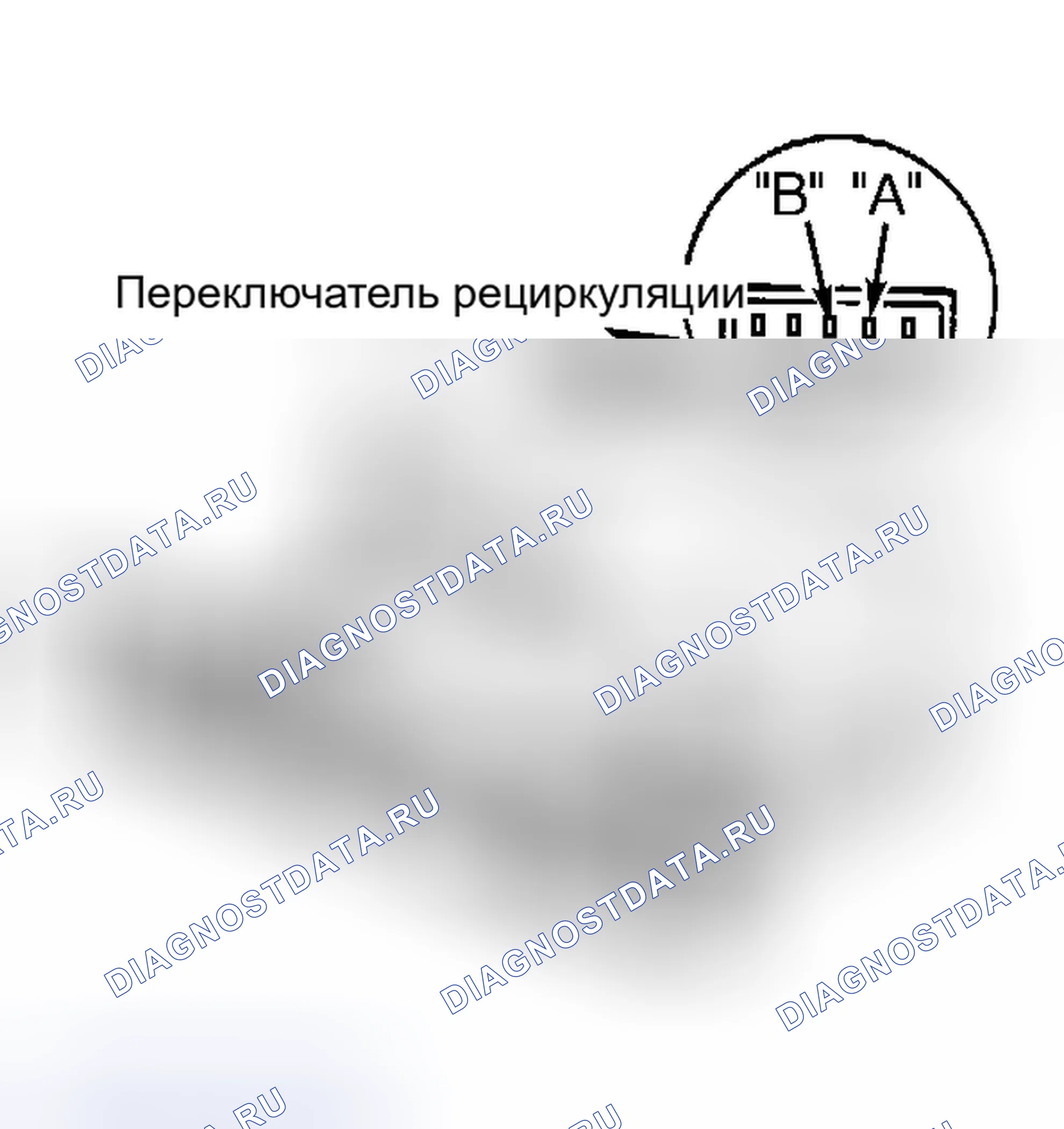 Рис. 18: Тестирование включения рециркуляционного переключателя Accord. Honda Accord I