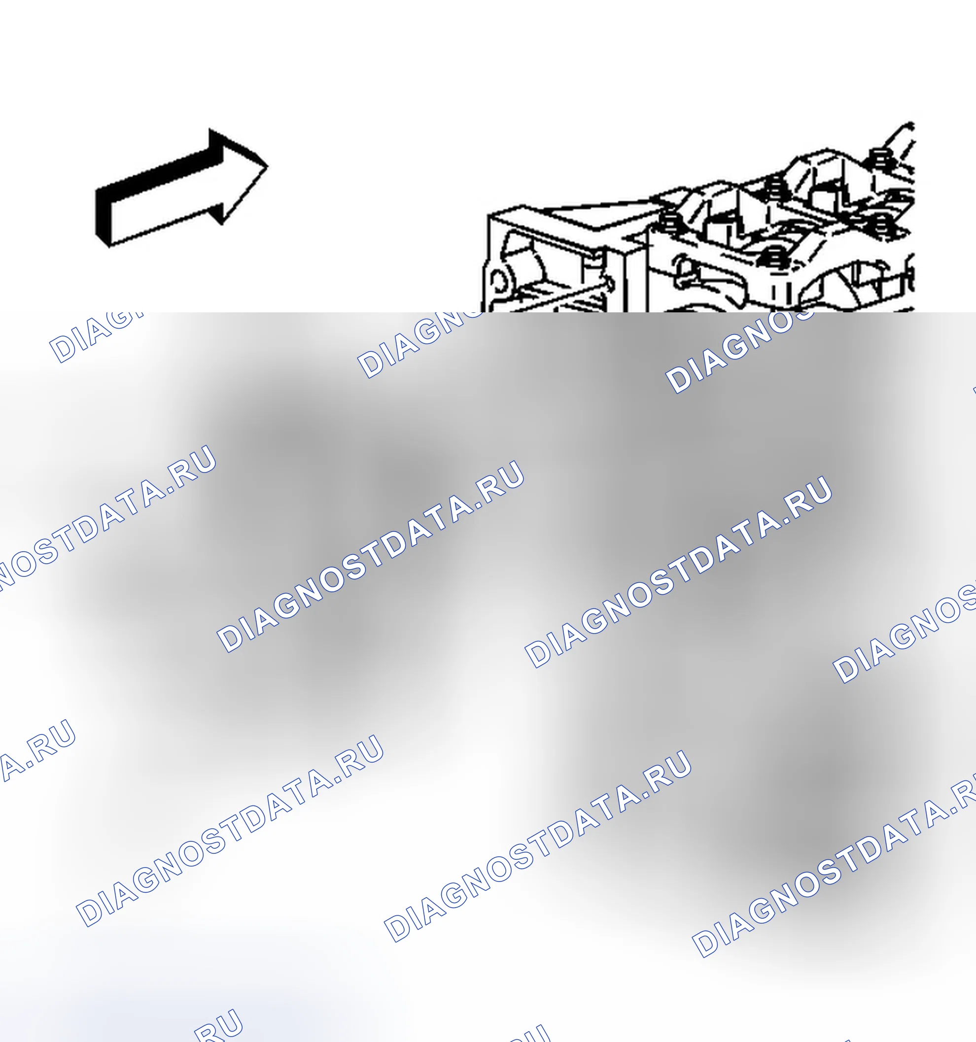 Рис. 6: Снятие заднего масляного уплотнения коленчатого вала. Chevrolet TrailBlazer I рестайлинг