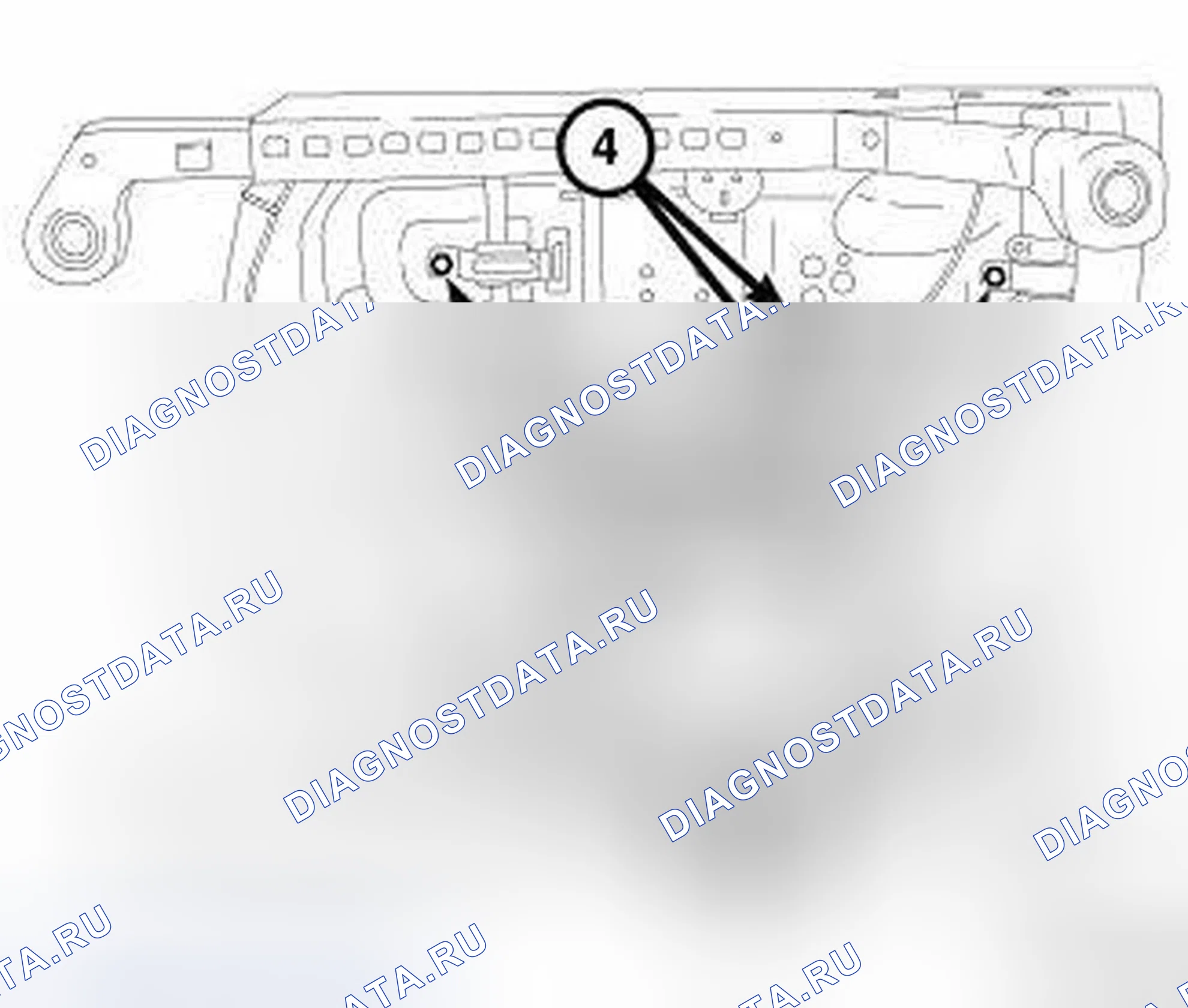 Рис. 355: ДЕМОНТАЖ. Chrysler 200 I