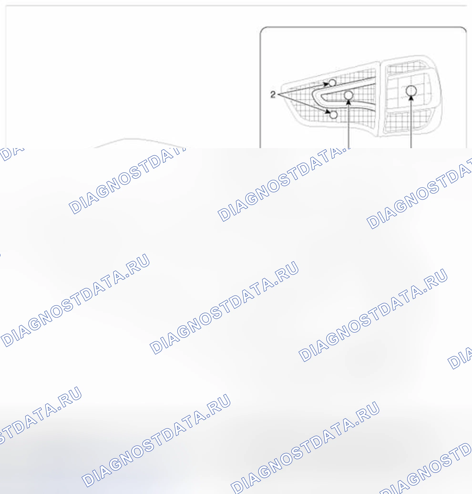 Рис. 2: Расположение компонентов (2). Haval Beast (Shenshou) I