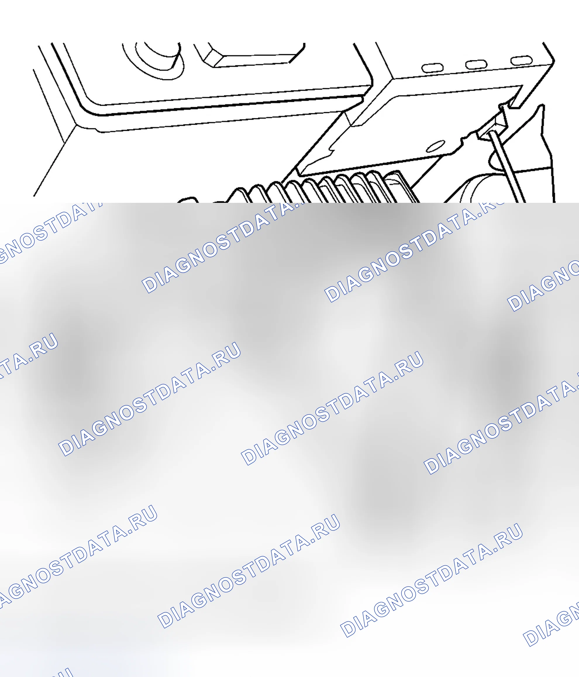Рис. 23: ДЕМОНТАЖ - КОНТРОЛЛЕР SBEC. Dodge Grand Caravan IV