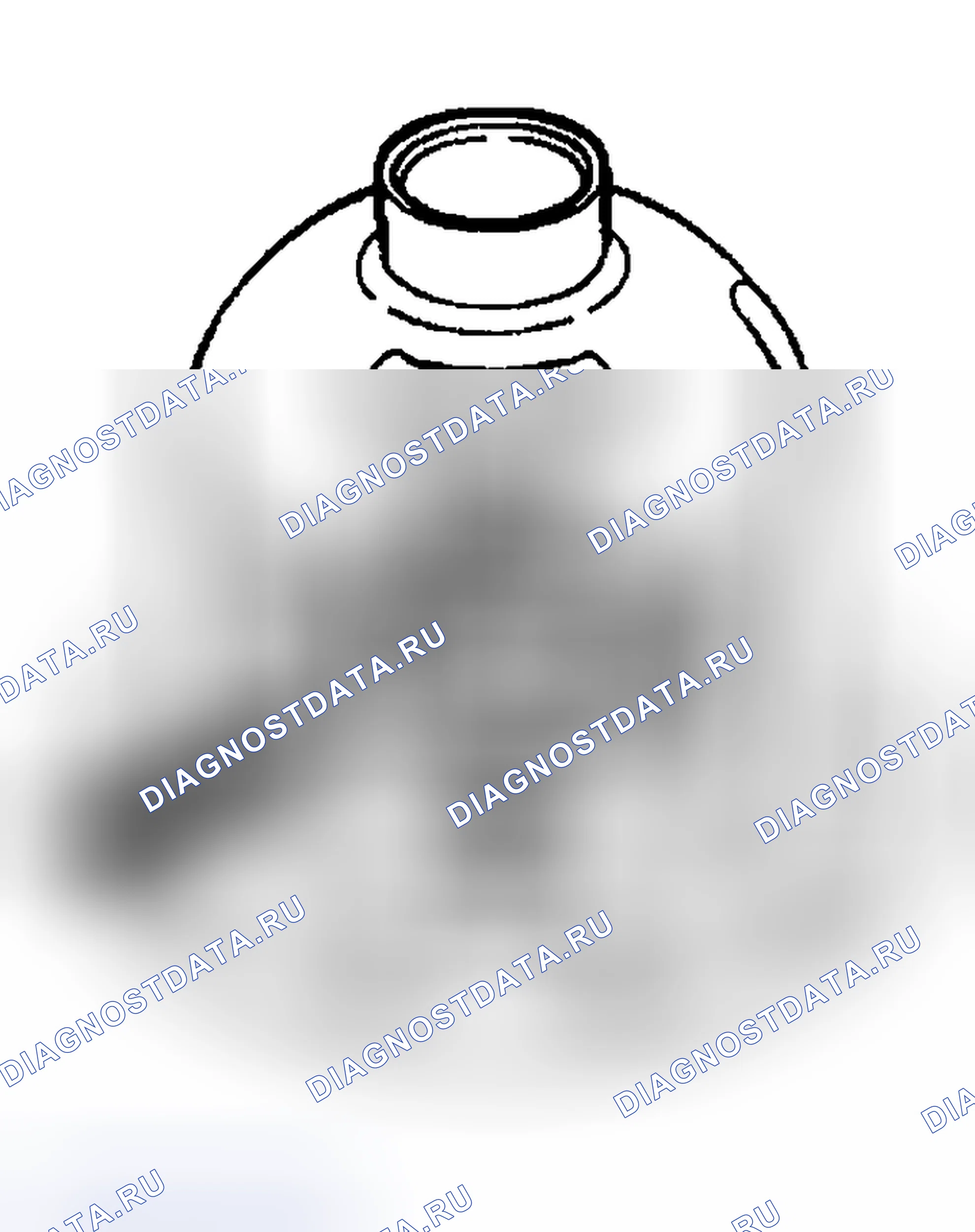 Рис. 139: Пункт 3: Дифференциальная муфта в сборе Примечание. Hyundai Nexo I