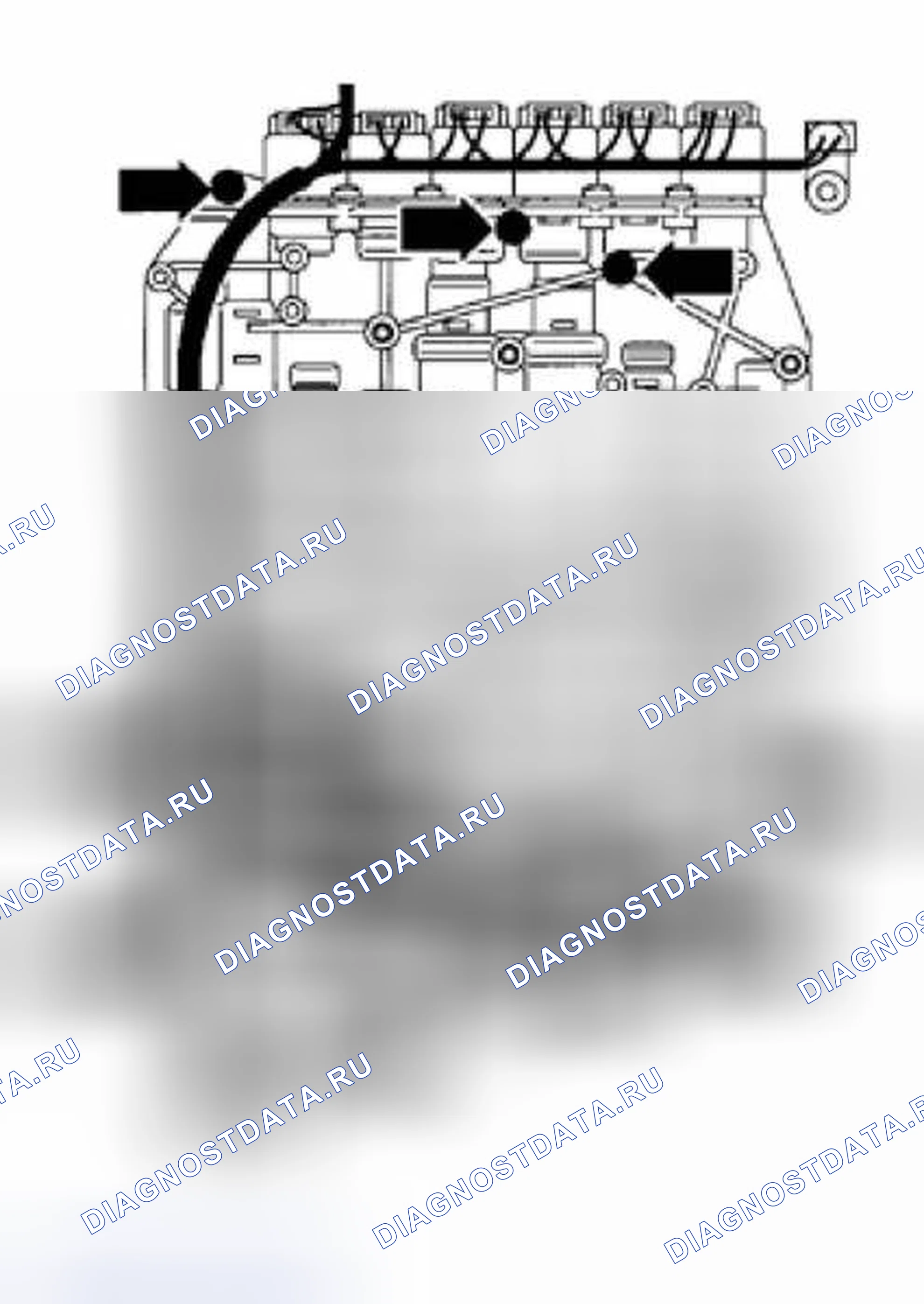 Рис. 176: Корпус клапана. Audi S6 C5