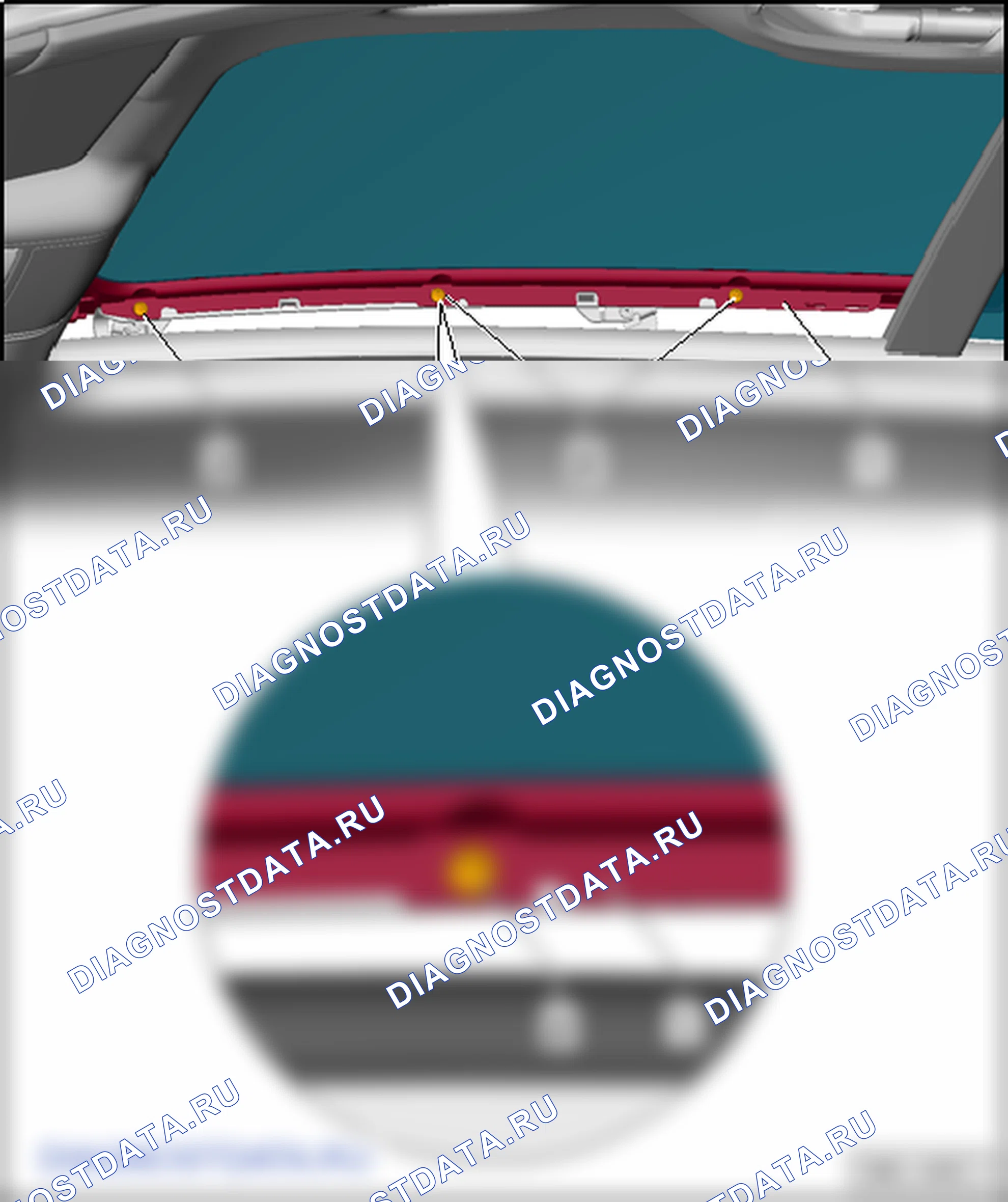 Панорамный сдвижной люк (Arvin-Meritor). SEAT Alhambra Ii