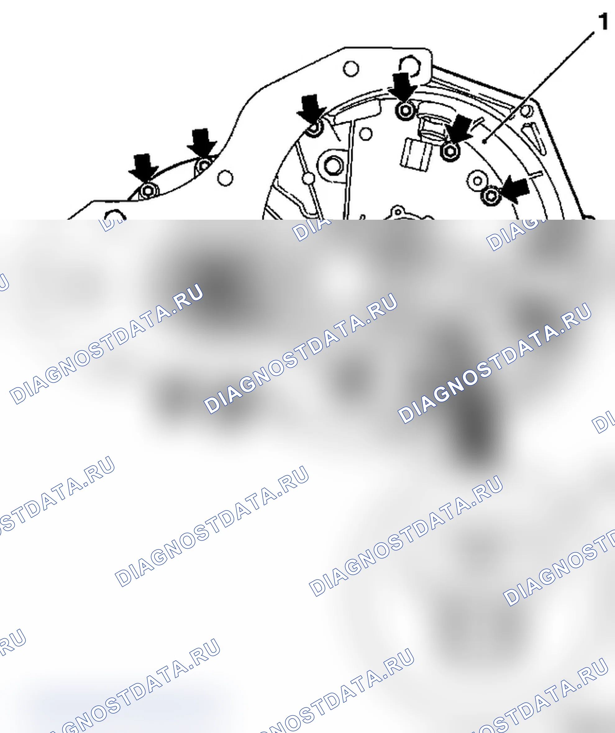 Комплексное уплотнение коробки передач (F23). Opel Corsa C