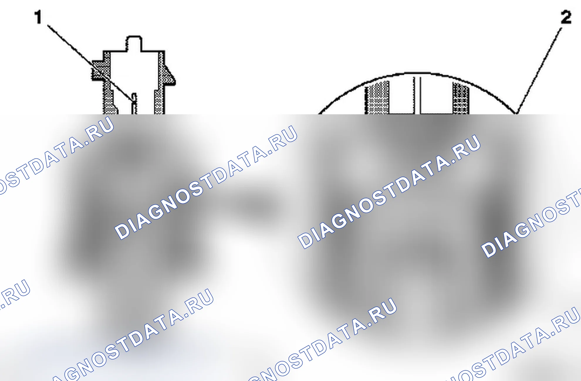 Датчик давления в рампе. Opel Omega B