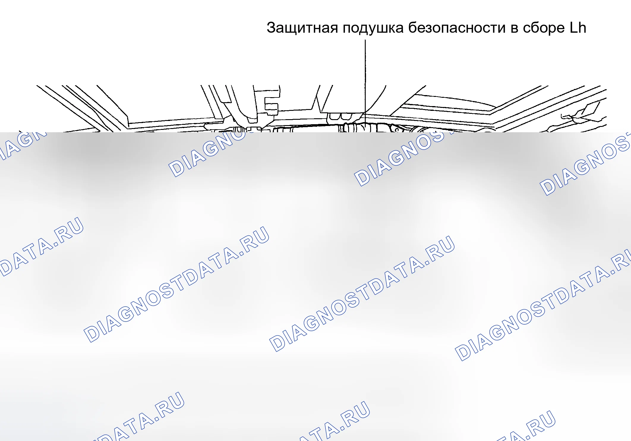 Рис. 492: КОМПОНЕНТЫ. Toyota Highlander I рестайлинг