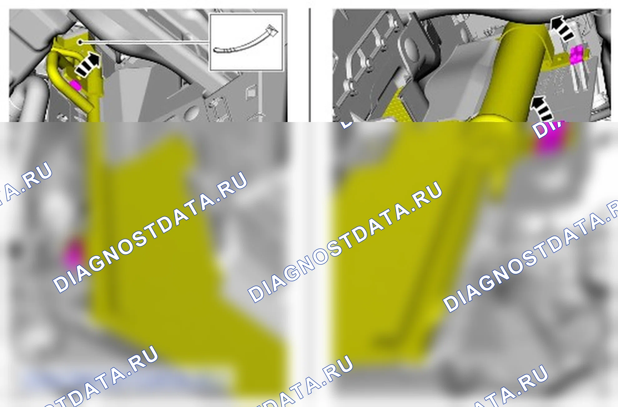 Как снять и установить датчик диапазона коробки передач (TR). Ford Grand C-MAX II рестайлинг