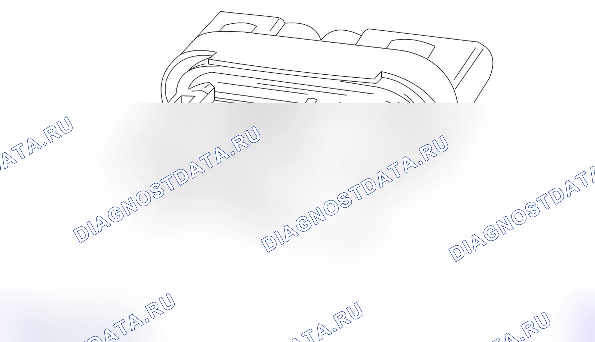 Распиновка разъёма B63D. Opel Zafira B