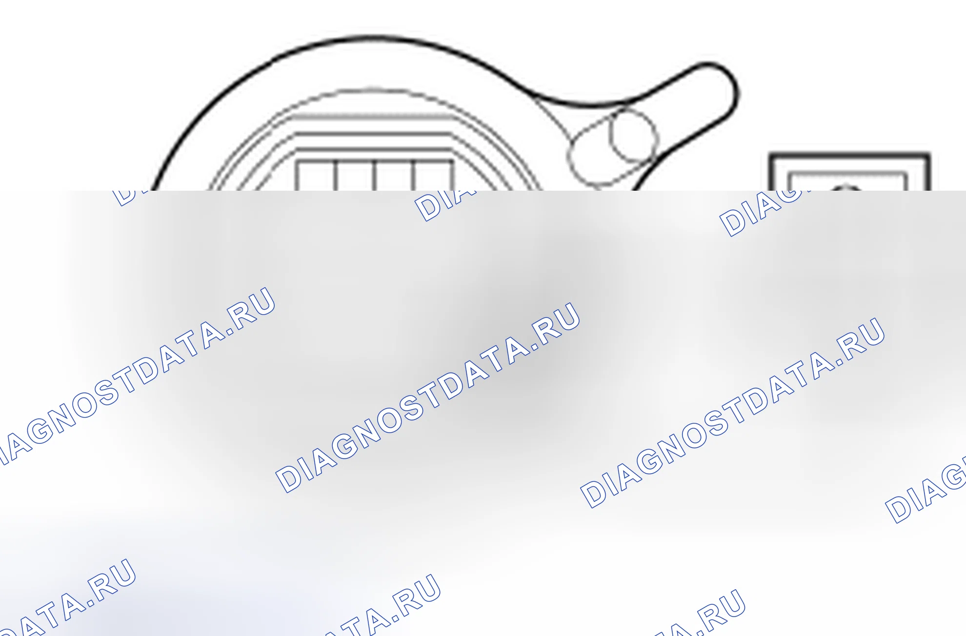Рис. 24: диагностический тест D: ДАТЧИК TSS. Hyundai Lafesta I