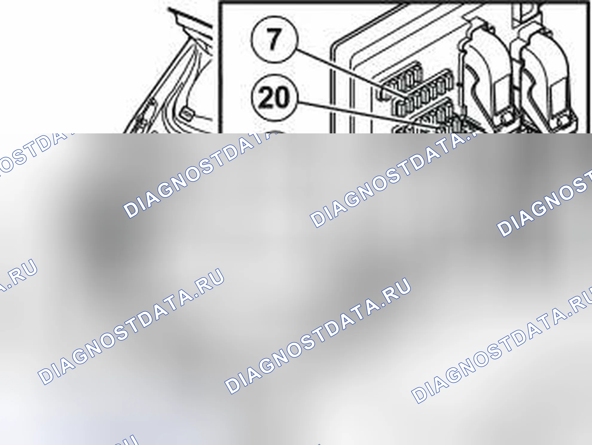 Рис. 269: Отделка. Volvo S80 I рестайлинг