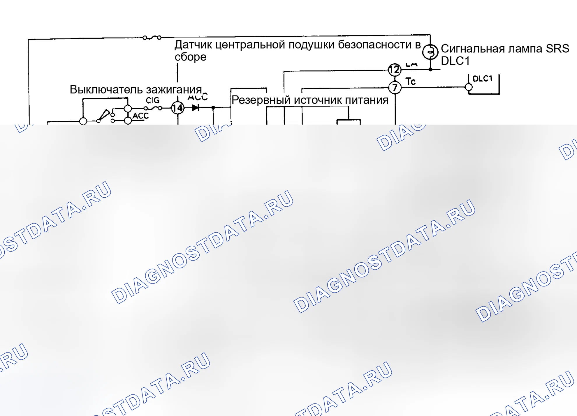Рис. 2: электросхемы. Toyota T100 I