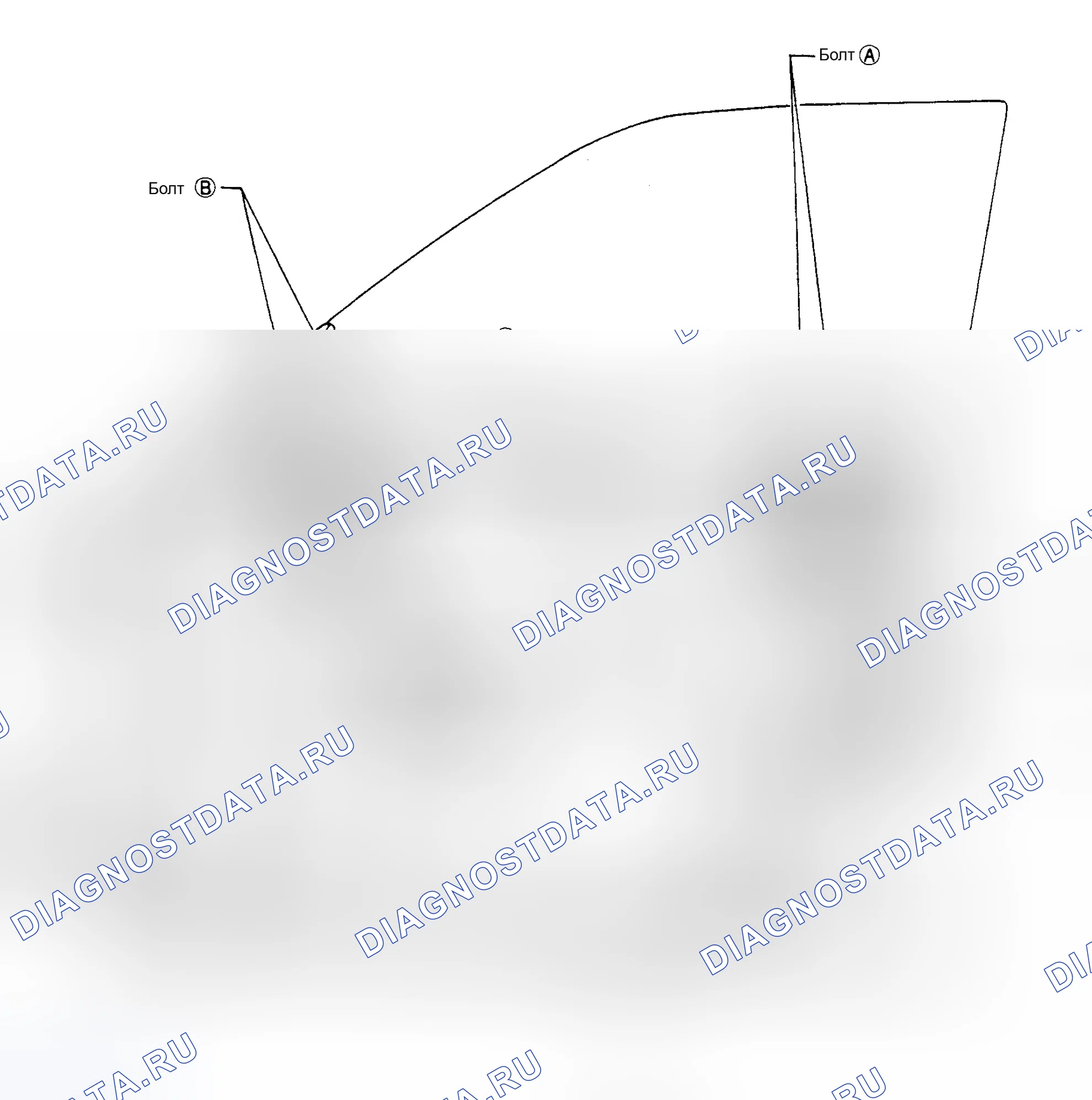 Рис. 9: ДВИГАТЕЛЬ СТЕКЛОПОДЪЕМНИКА. Subaru Legacy BC/BJ/BF