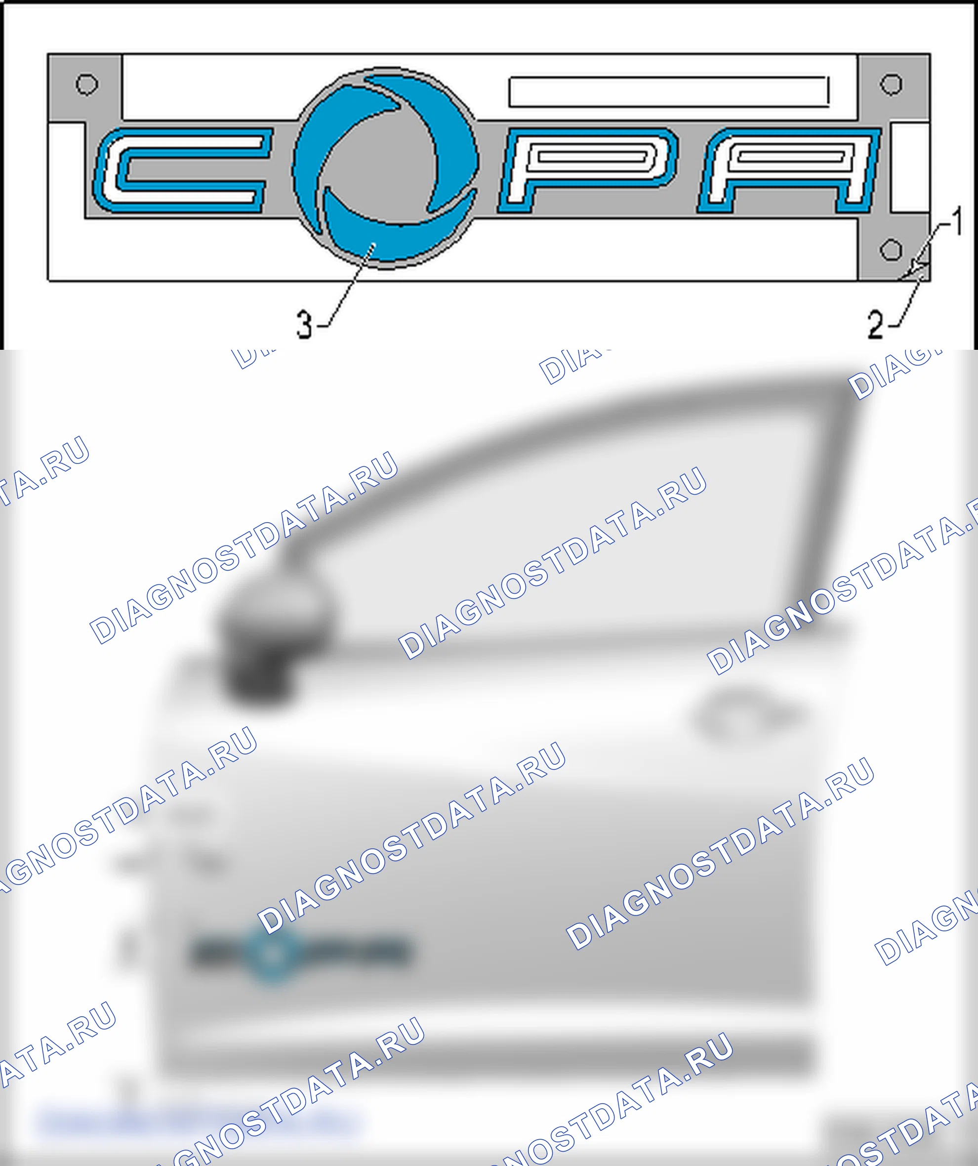 Полоски и эмблемы. SEAT Ibiza IV