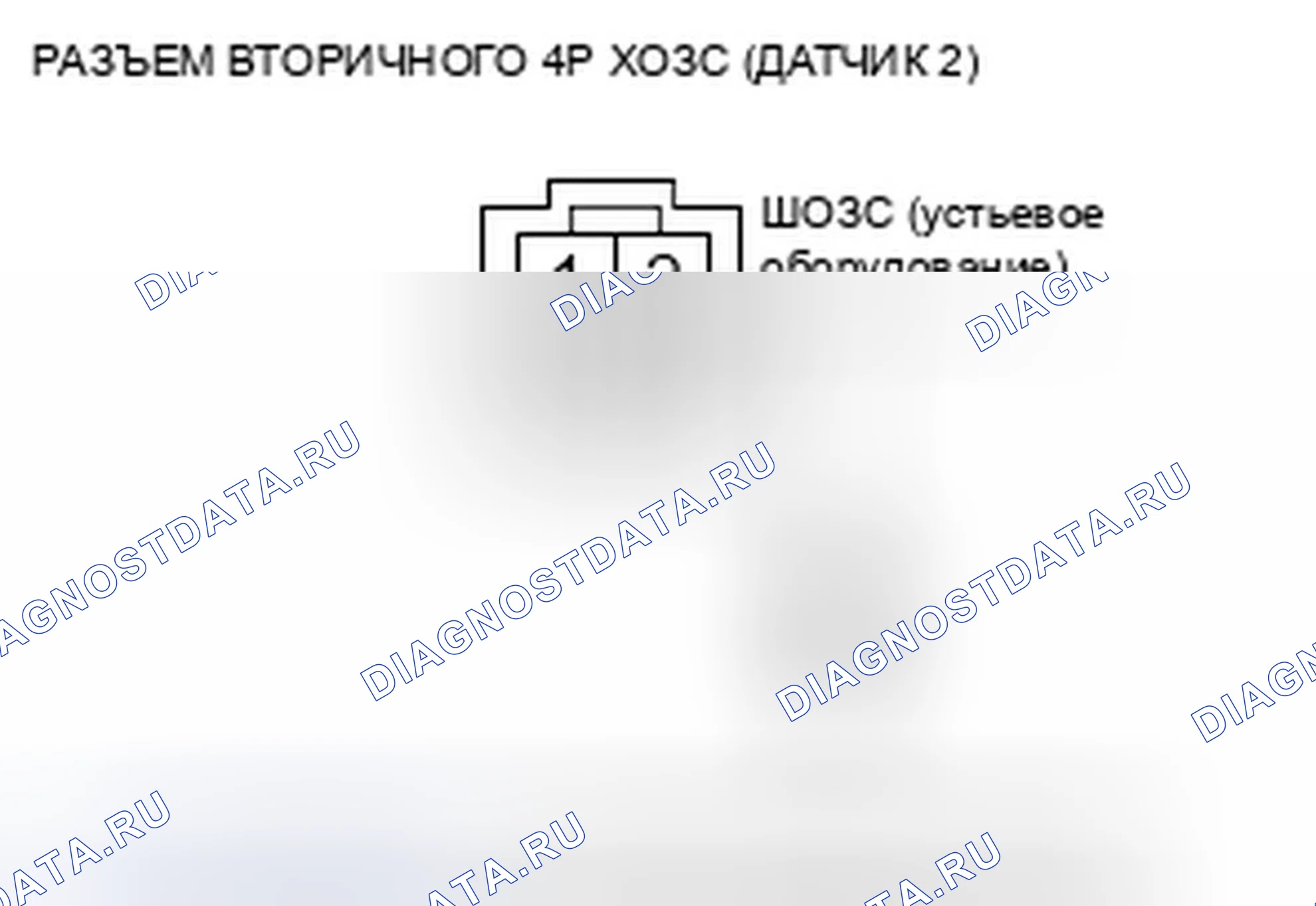 Рис. 486: расшифровка кода ошибки P0137: Низковольтная вторичная цепь подогреваемый кислородный датчик (датчик 2). Honda CR-V III рестайлинг