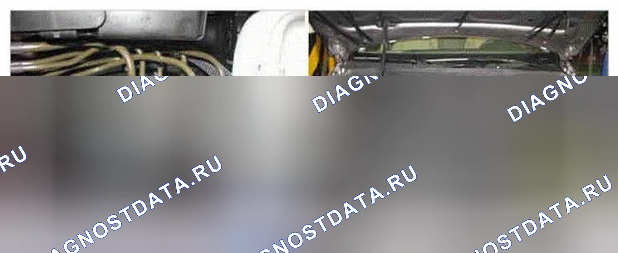 Рис. 234: Расположение компонентов. Hyundai Genesis I рестайлинг