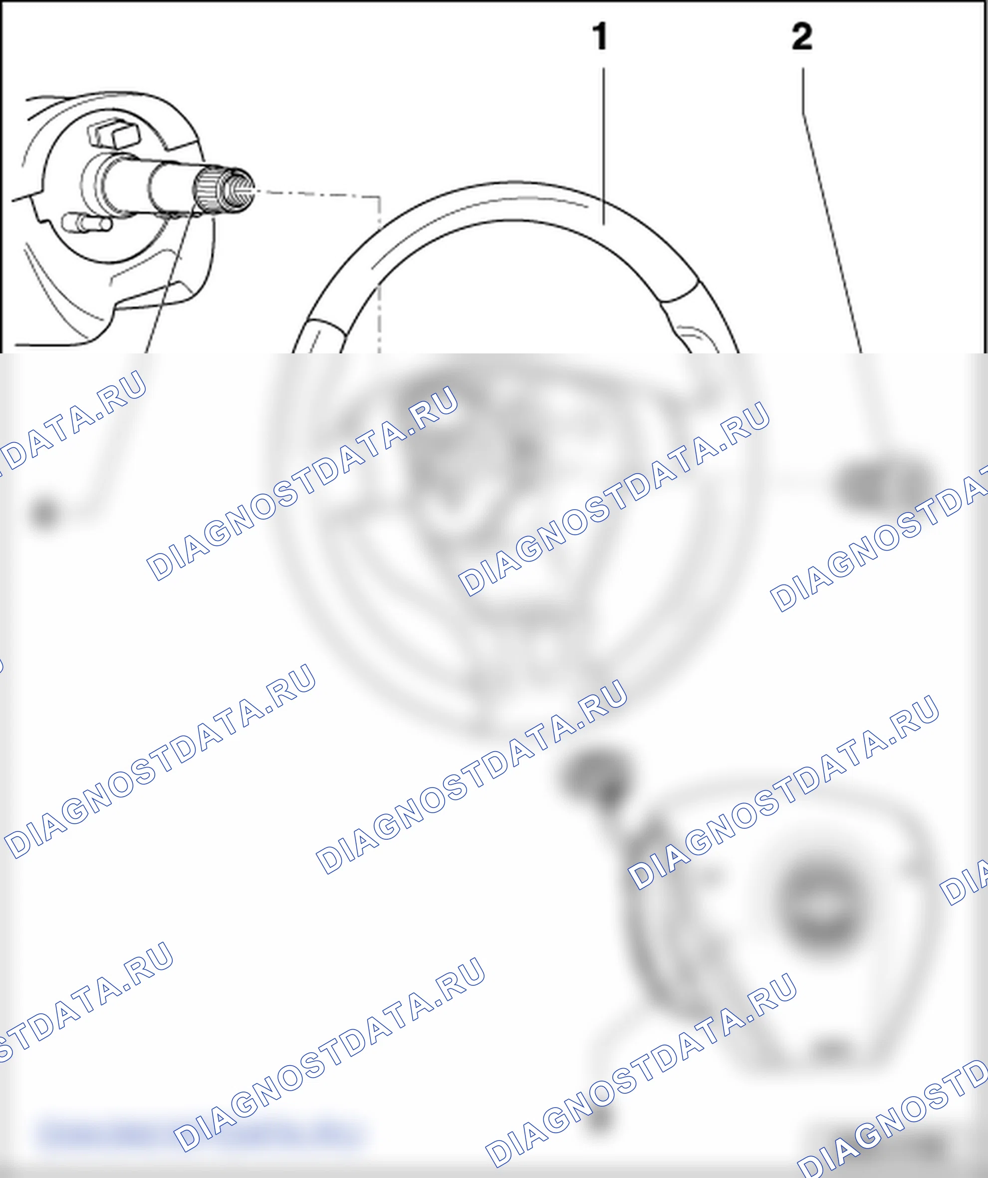 Надувные подушки безопасности Airbag. Skoda Roomster I