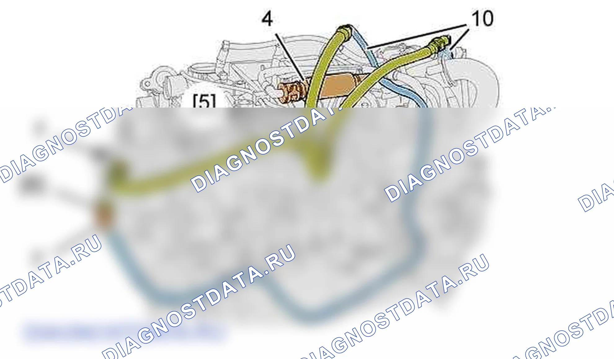 Снятие - Установка: топливный фильтр — b1hp2n1d. Citroen C5 II
