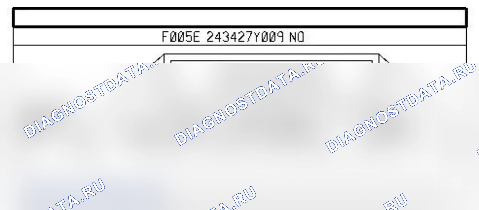 Распиновка разъёма R283 — Двигатель/контейнер для аккумуляторной батареи. Renault Master II