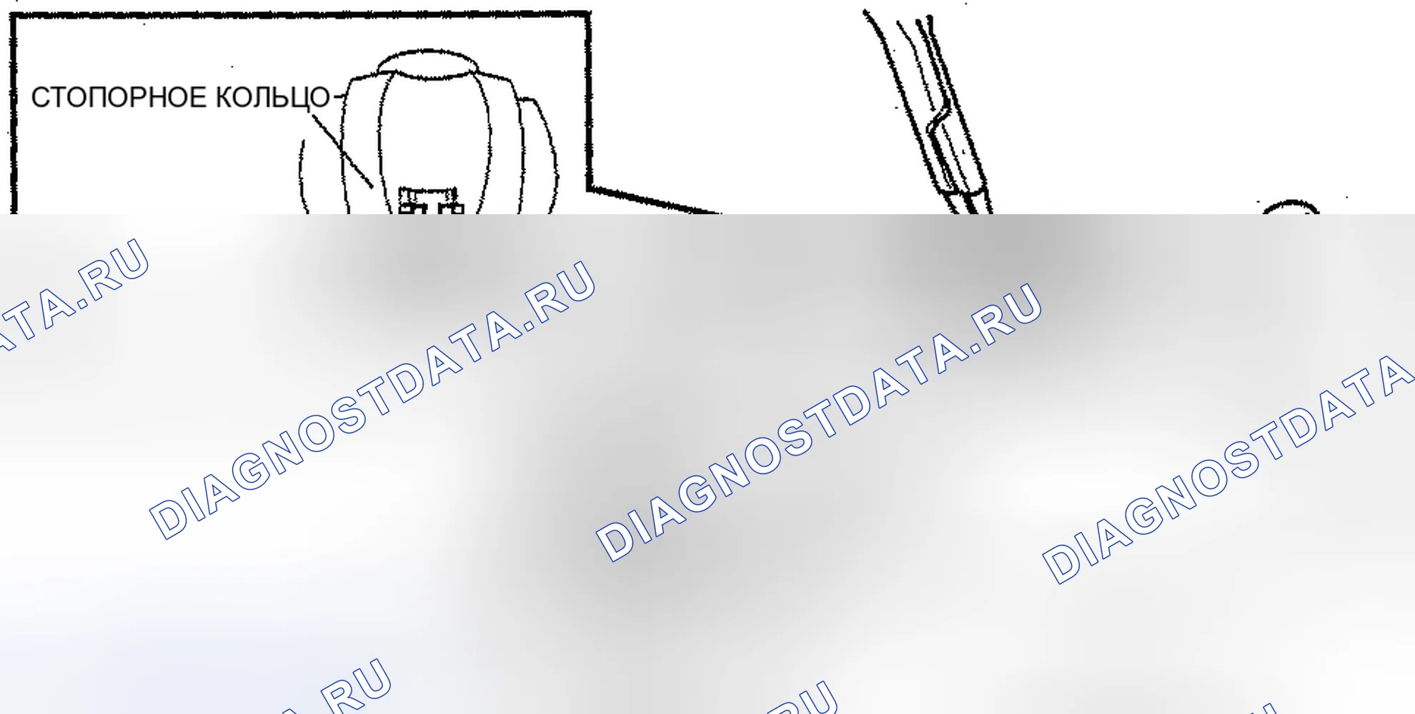 Рис. 33: Клетка, внутреннее кольцо, шарики, защелкивающееся кольцо в сборе Примечание. Audi R8 I