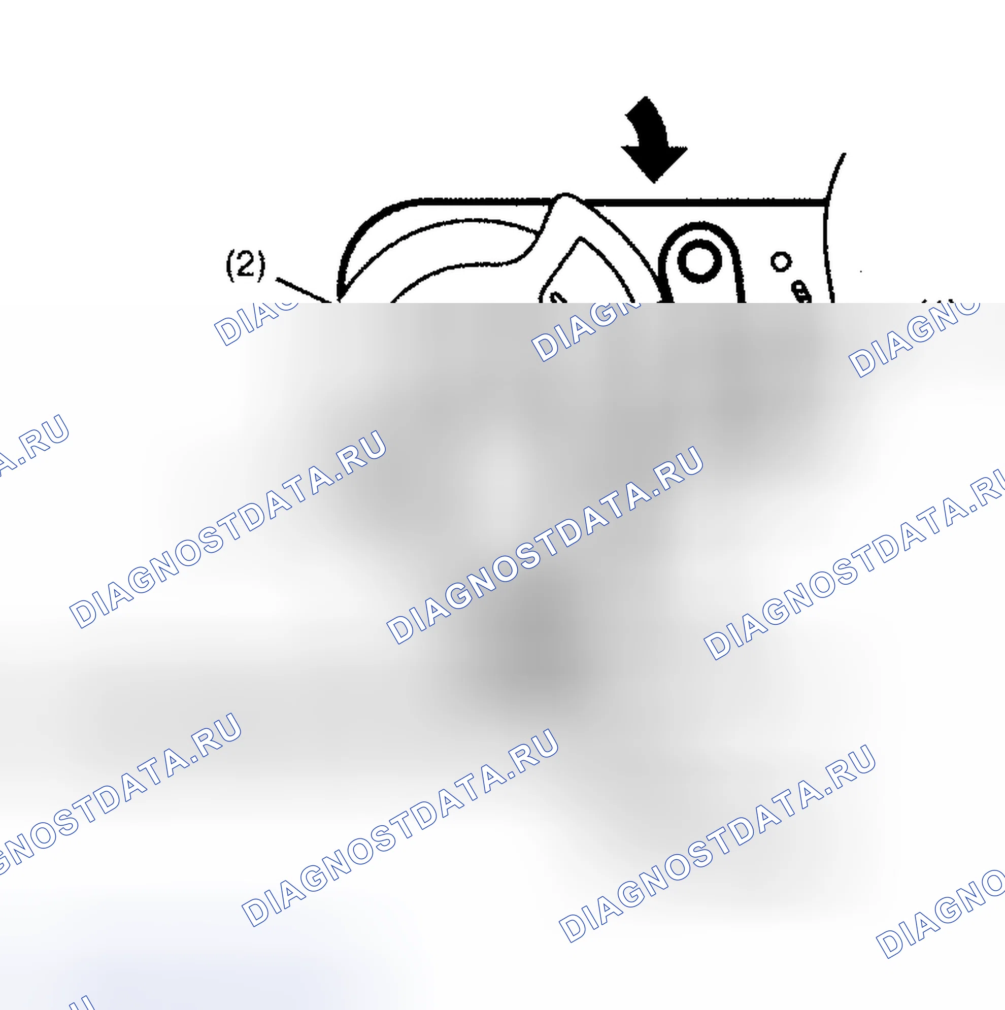 Рис. 15: ПРИ СКЛАДЫВАНИИ ВПЕРЕД. Subaru Impreza WRX GH