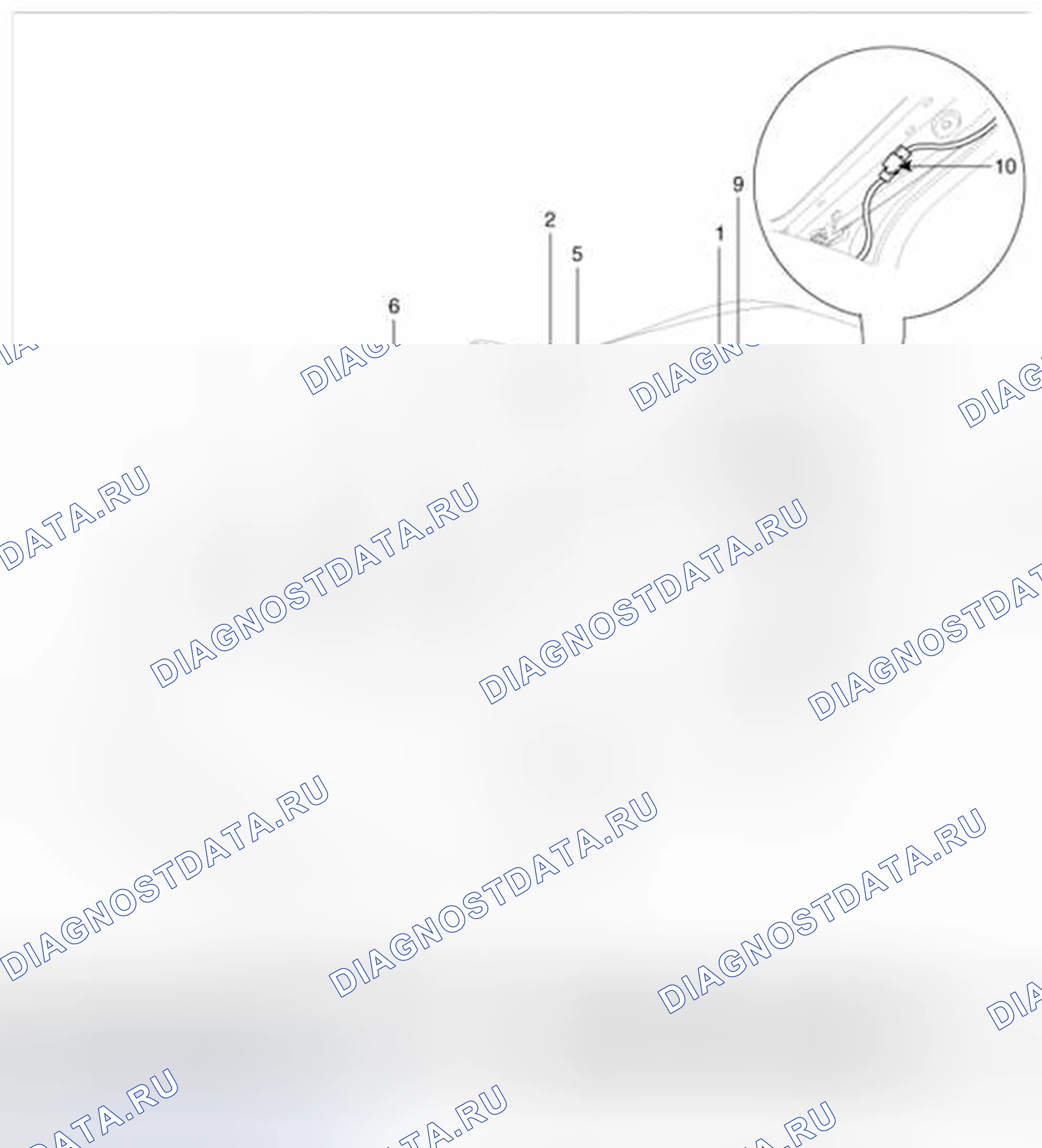 Рис. 1: Расположение компонентов. Geely SC7 I