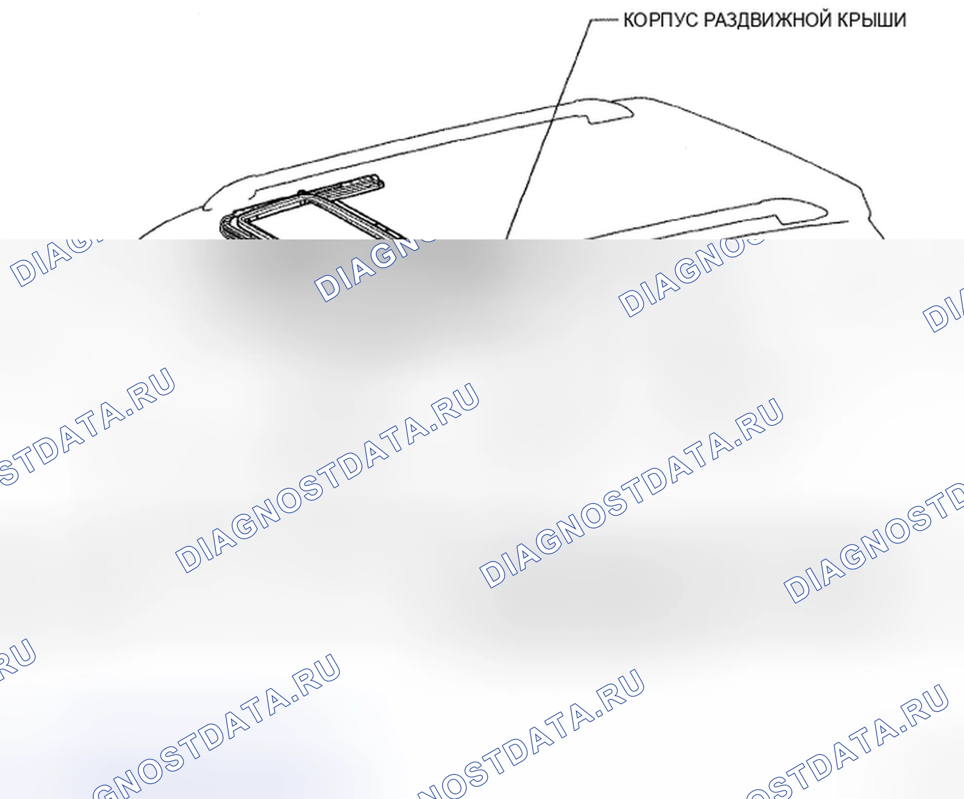 Рис. 1: РАСПОЛОЖЕНИЕ ДЕТАЛЕЙ. Toyota 4Runner IV рестайлинг