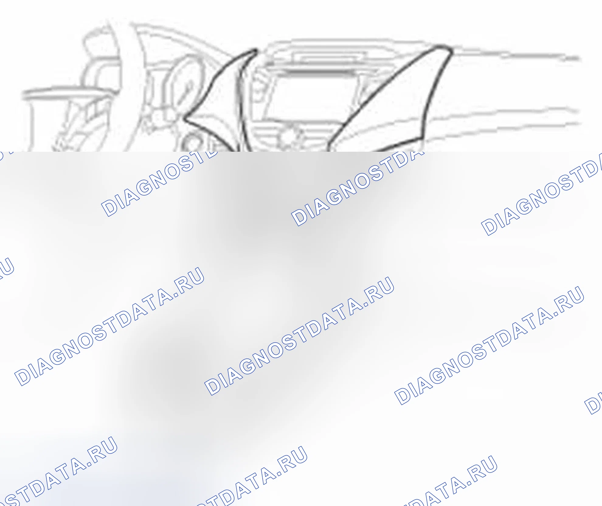 Рис. 54: Головной блок AVN. Hyundai Elantra V