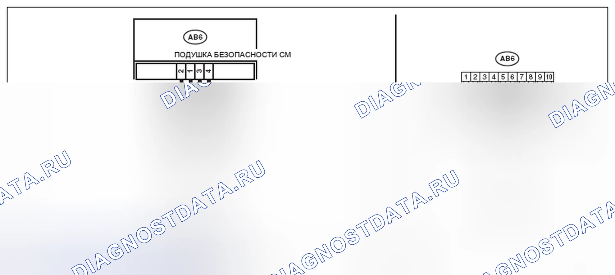 Рис. 328: электросхема. Subaru Impreza GK