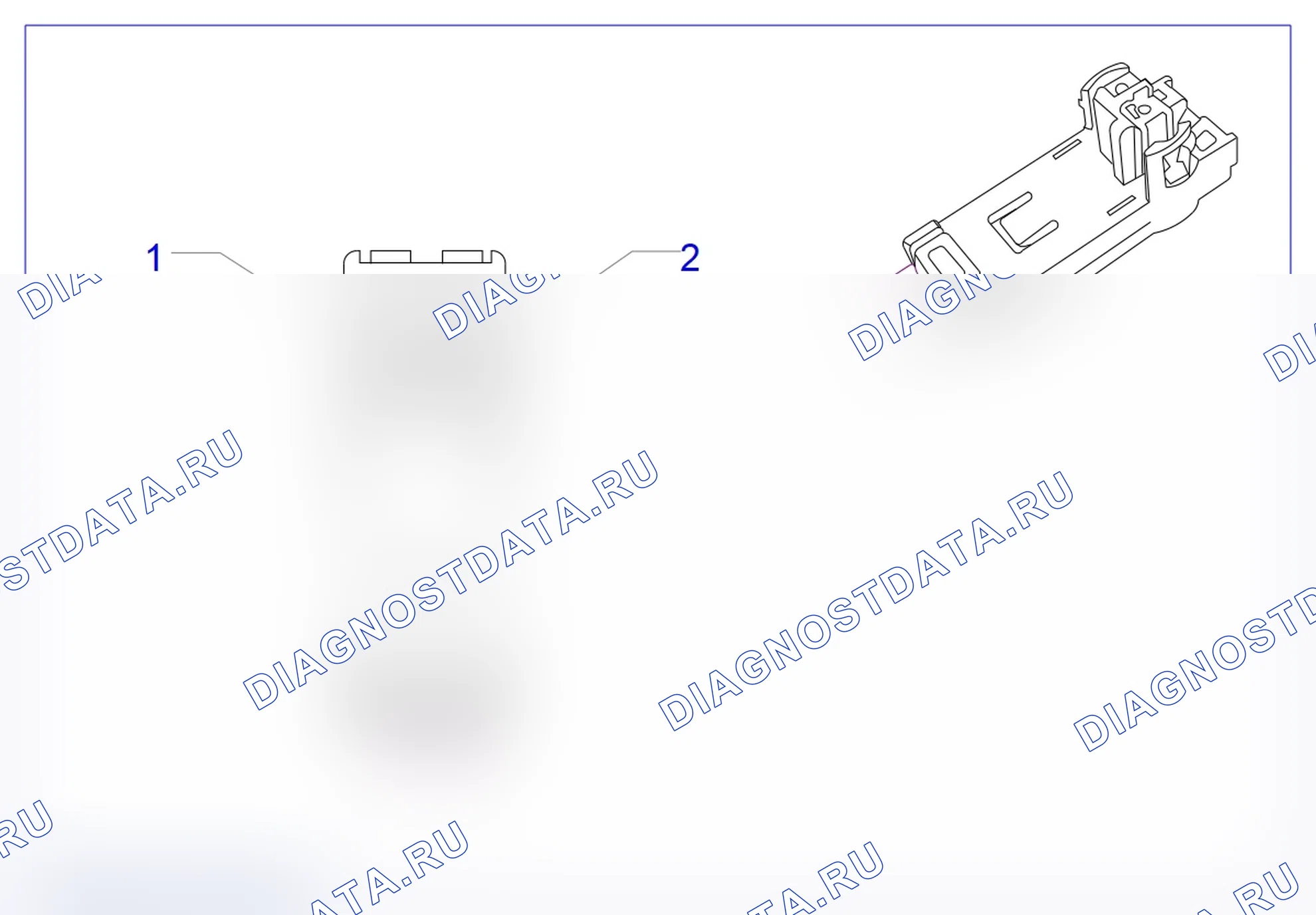 Распиновка разъёма A62. Opel Agila B
