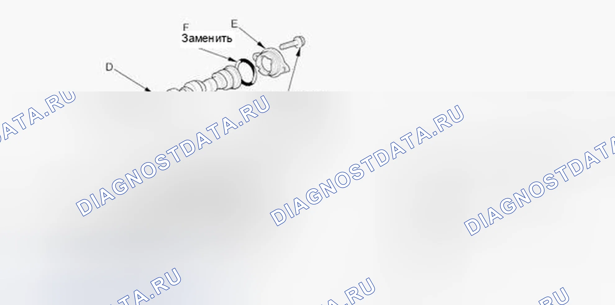 Рис. 153: Передняя часть. Honda Accord VIII