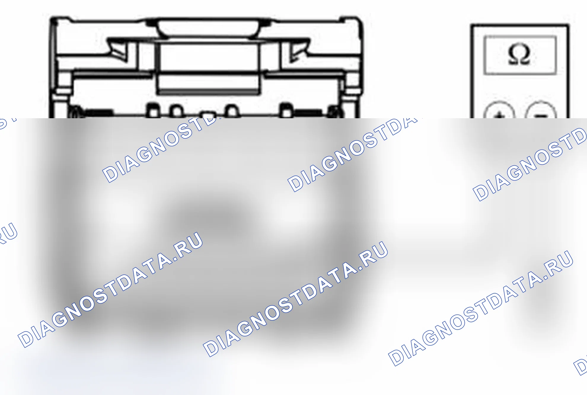 Рис. 24: КОНТРОЛЬНАЯ ТОЧКА G: НАГРЕТОЕ ЛОБОВОЕ СТЕКЛО НЕ РАБОТАЕТ ИЛИ РАБОТАЕТ НЕПРАВИЛЬНО. Ford Transit Connect I рестайлинг