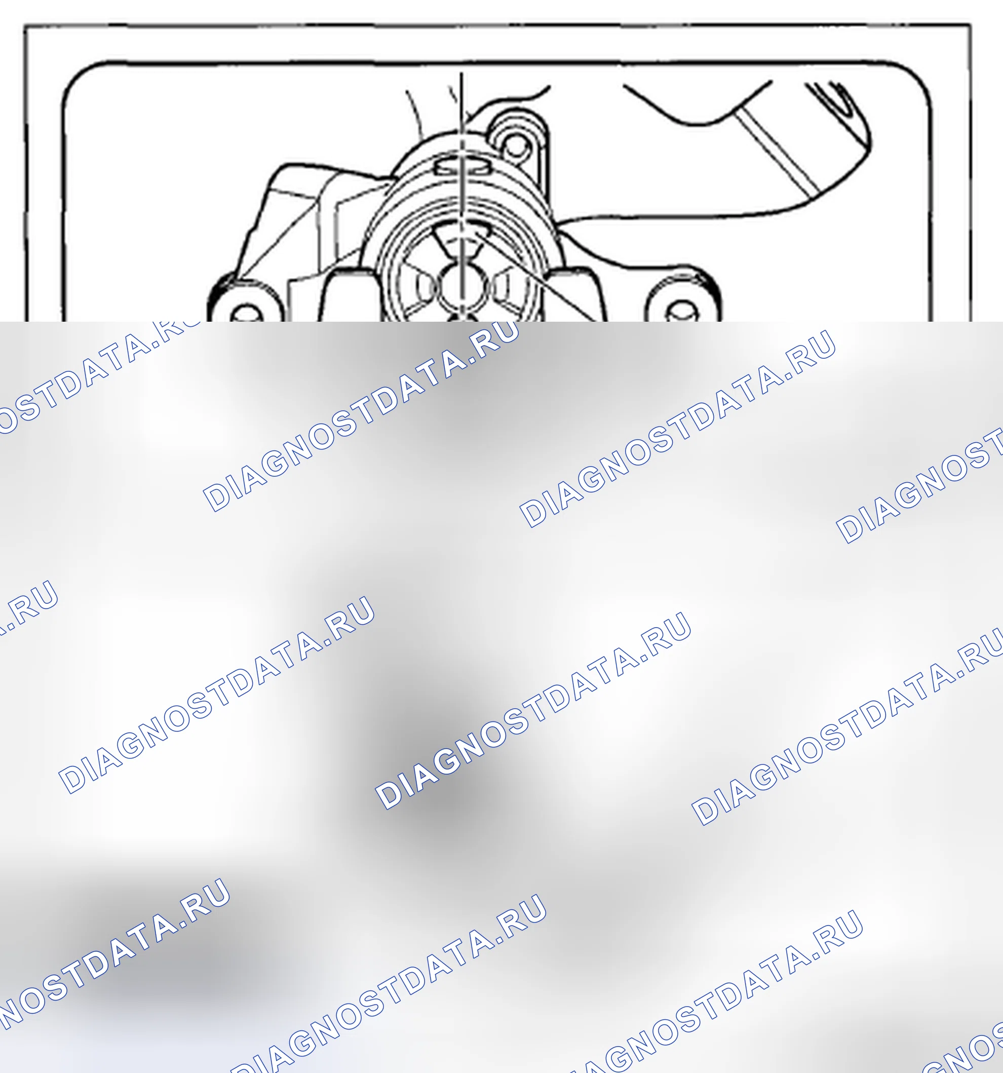 Рис. 15: Примечание по установке суппорта. Mazda CX-5 I