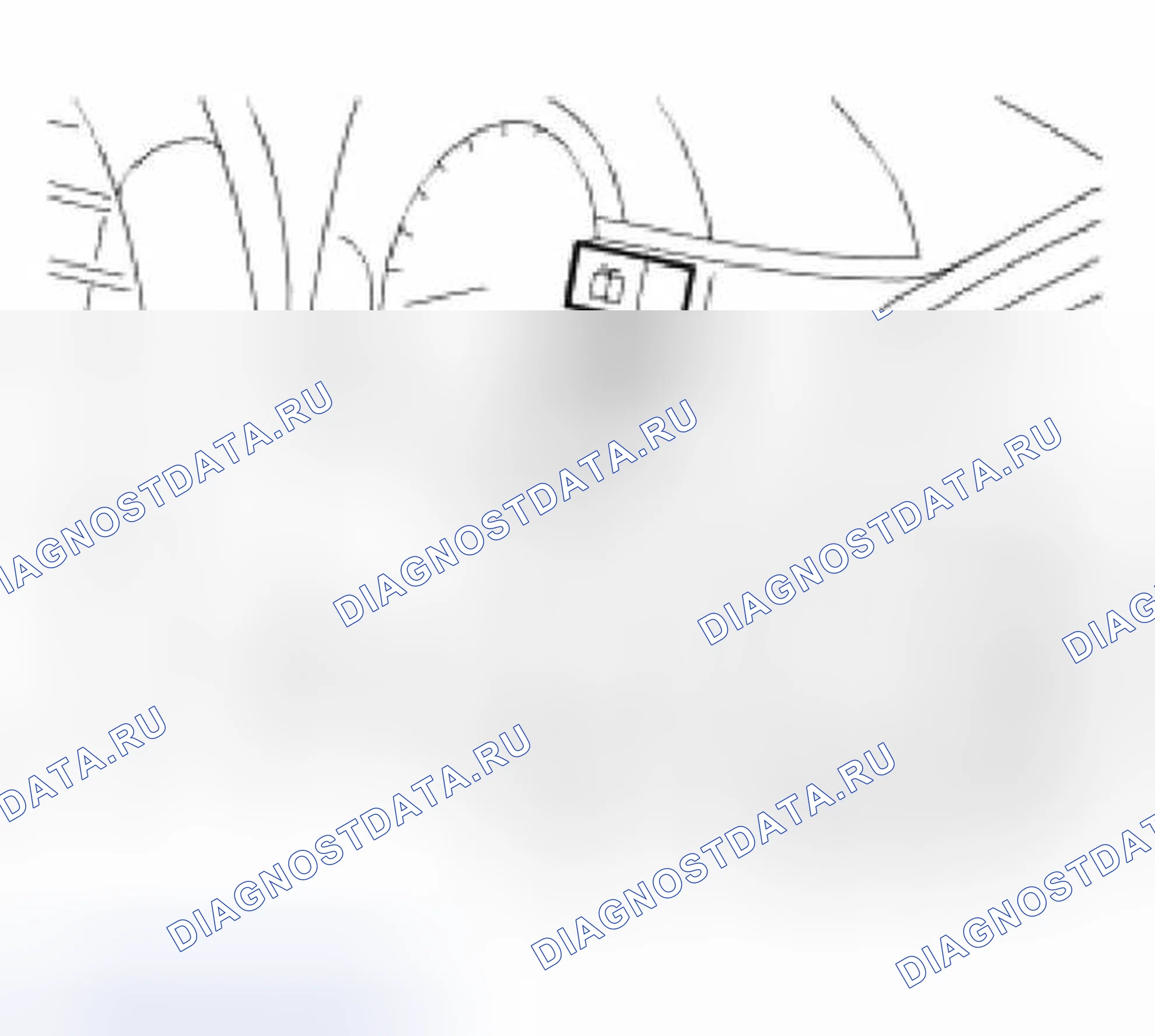 Рис. 11: Переключатель задней шайбы. Land Rover Discovery L318