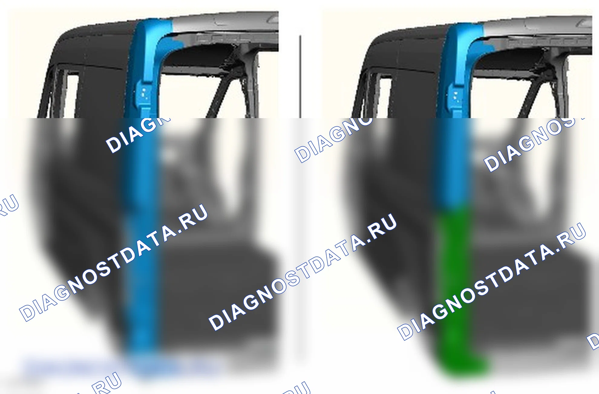 Как снять и установить панель крепления заднего фонаря. Ford Transit VIII