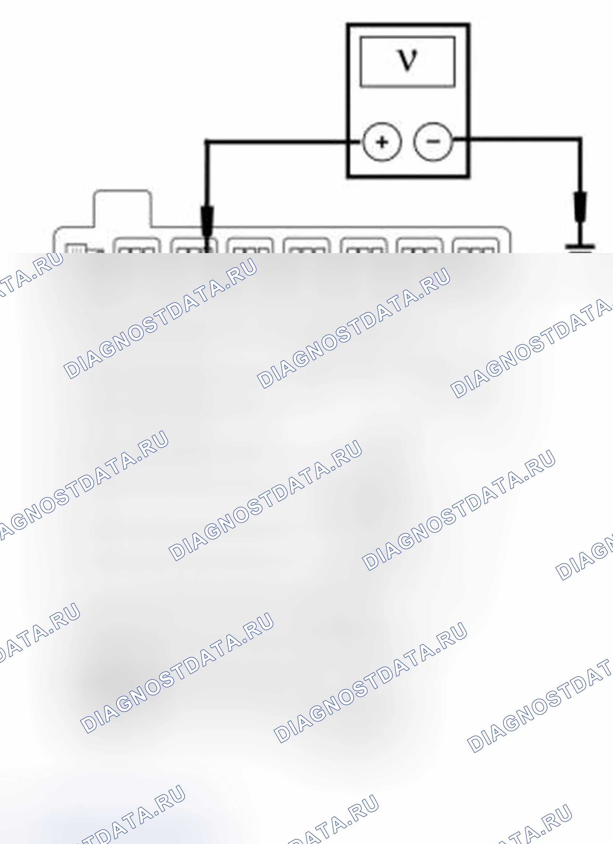 Рис. 1: ТОЧЕЧНОЕ ИСПЫТАНИЕ C: коды неисправностей P0615:12 ИЛИ P0617:12. Ford Fiesta Mk6