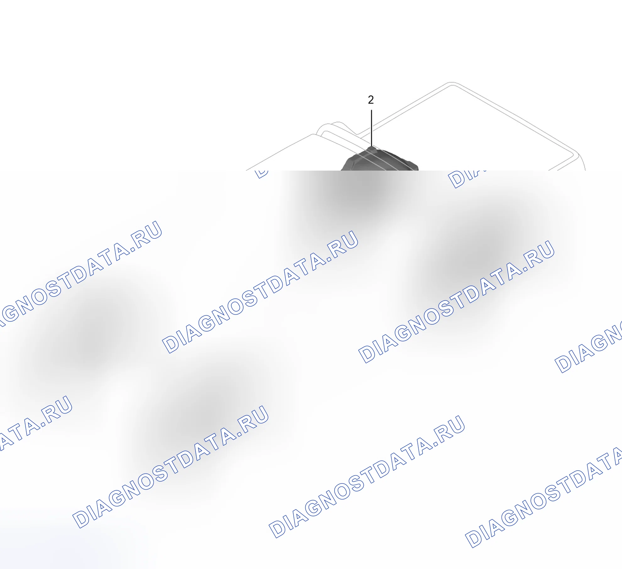 Схема расположения брызговика — Great Wall Wingle-5. Great-Wall Wingle 5 I