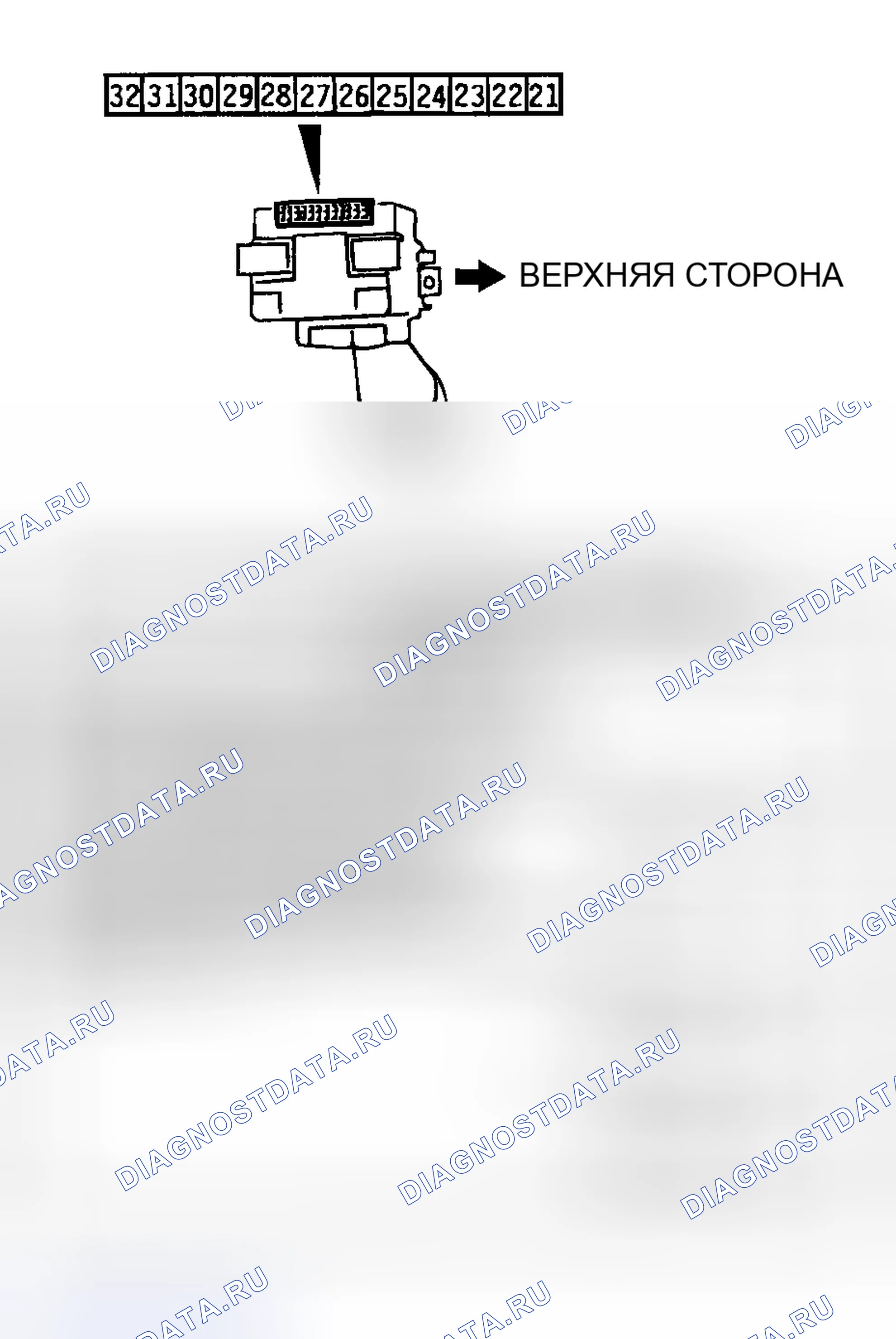 Рис. 195: Диагностика средств связи. Mitsubishi Eclipse III