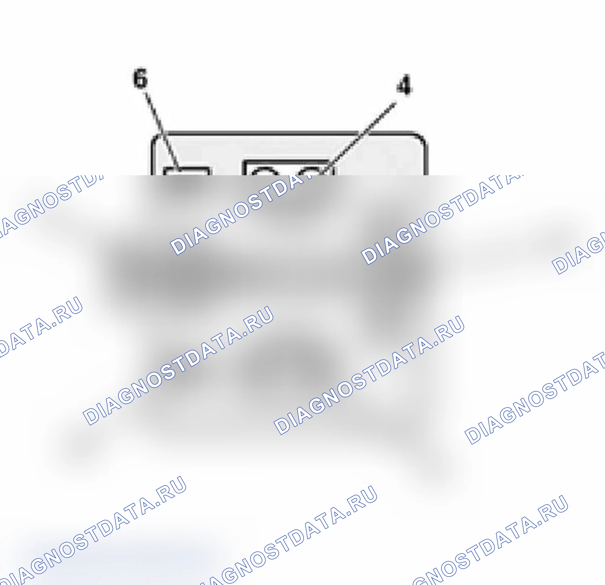 Рис. 221: Проверка подачи напряжения на реле топливного насоса (ТН). Audi A4 B6